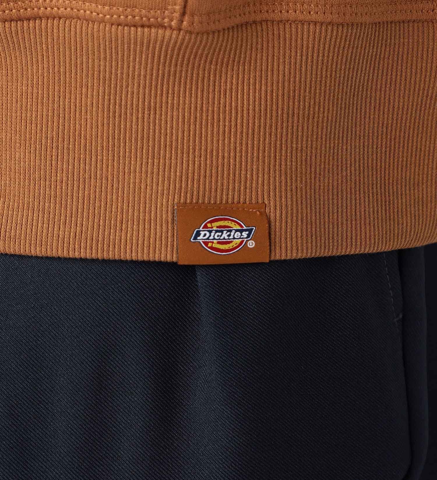 Dickies(ディッキーズ)のフレンチ テリー スモールバッジ ロゴ フーディー|トップス/パーカー/メンズ|ブラウン