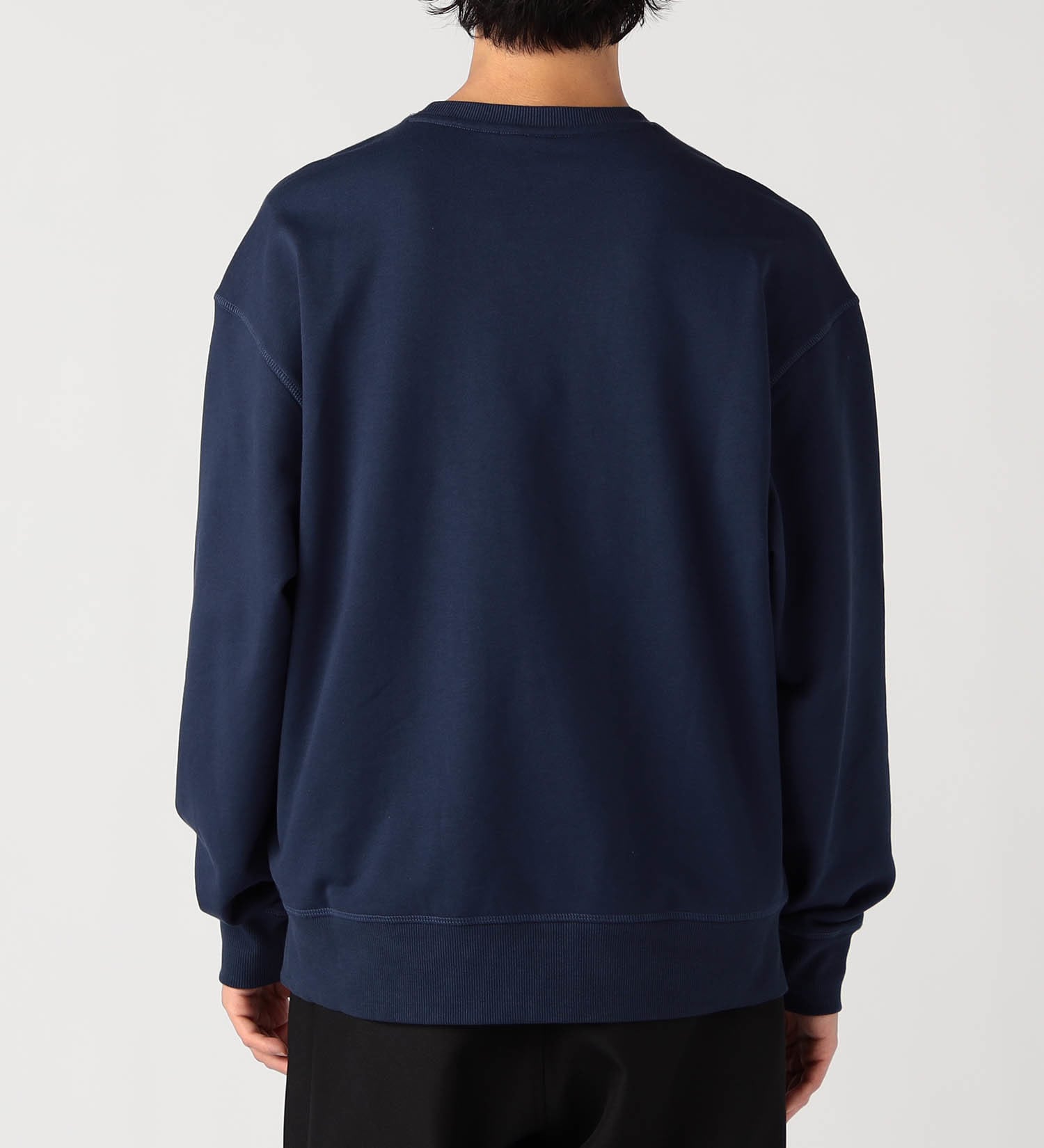 Dickies(ディッキーズ)のフレンチテリー スモールバッジ ロゴ クルーネック|トップス/スウェット/メンズ|ネイビー