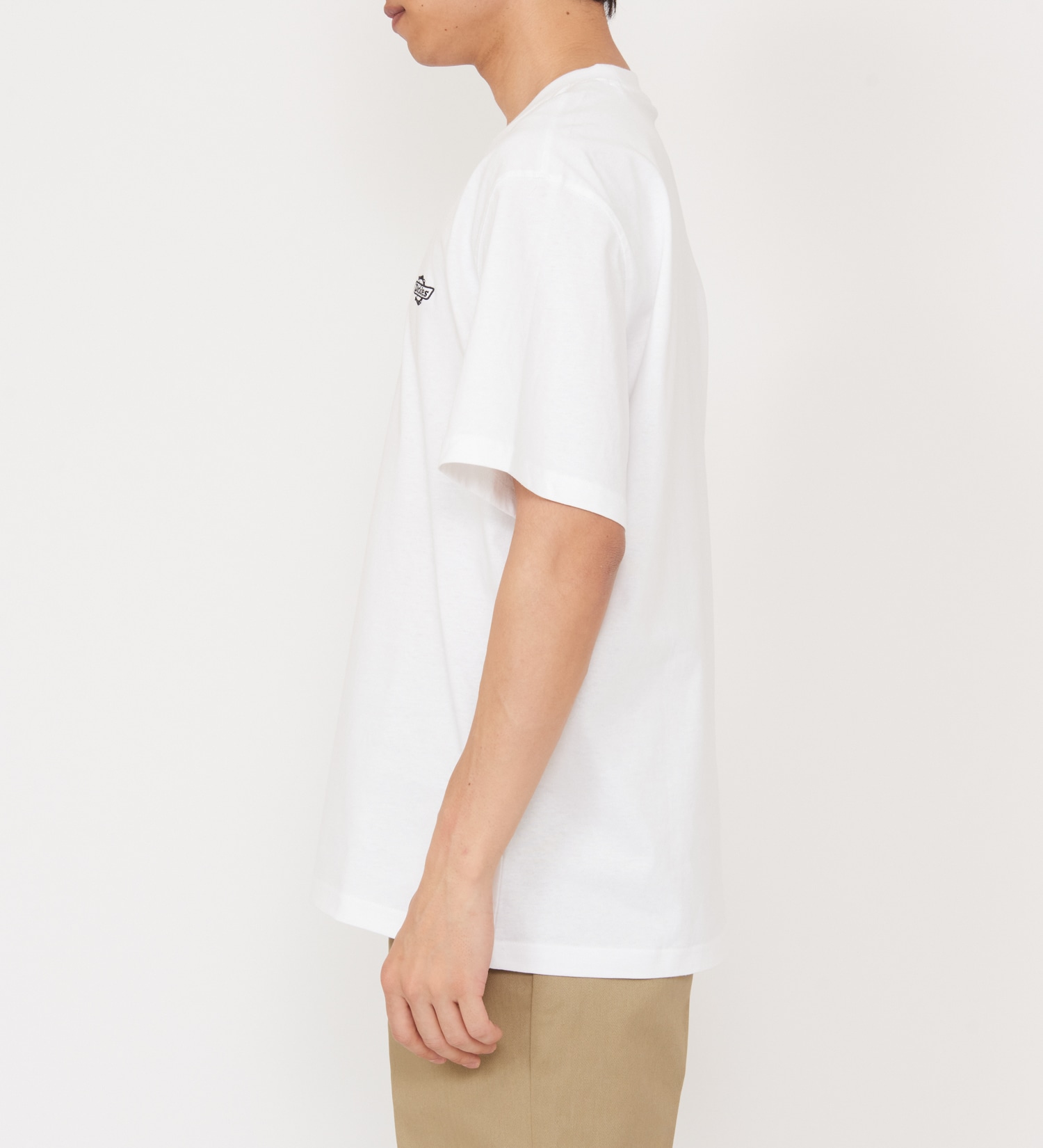 Dickies(ディッキーズ)のワンポイントロゴ ヘビーウェイトTシャツ 半袖|トップス/Tシャツ/カットソー/メンズ|ホワイト
