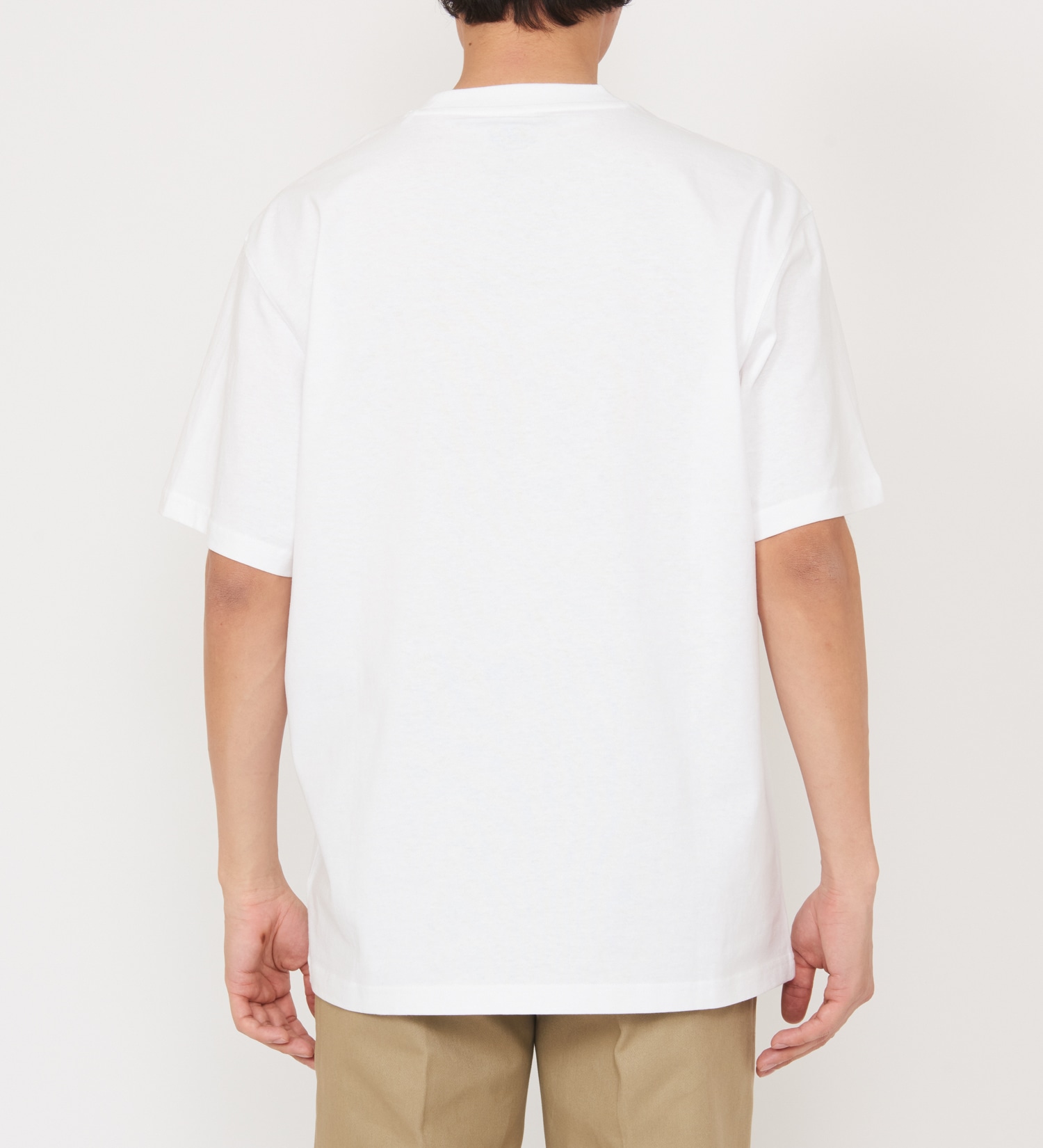 Dickies(ディッキーズ)のワンポイントロゴ ヘビーウェイトTシャツ 半袖|トップス/Tシャツ/カットソー/メンズ|ホワイト