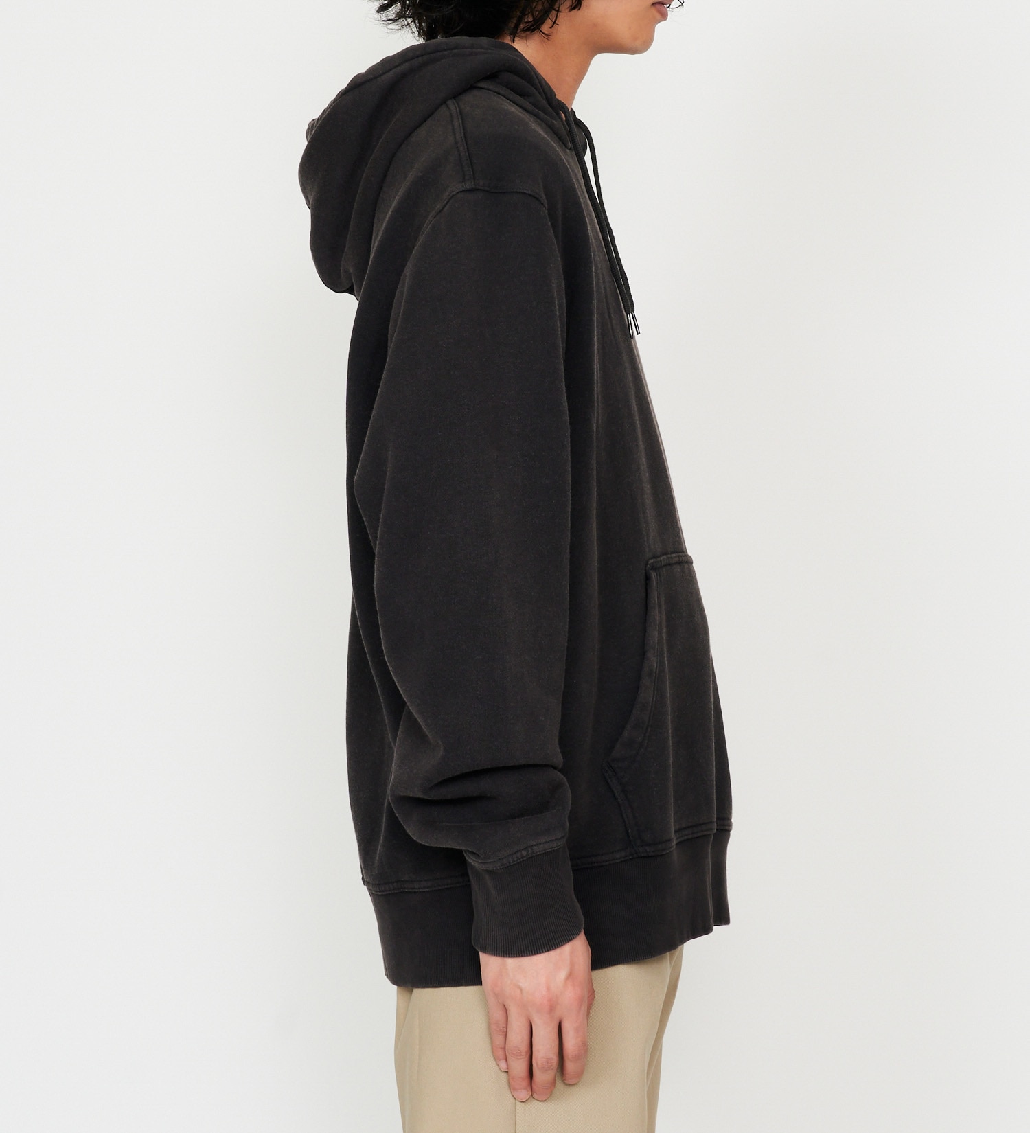 Dickies(ディッキーズ)のヴィンテージウォッシュ ワンポイント刺繍 プルオーバーパーカー|トップス/パーカー/メンズ|ブラック