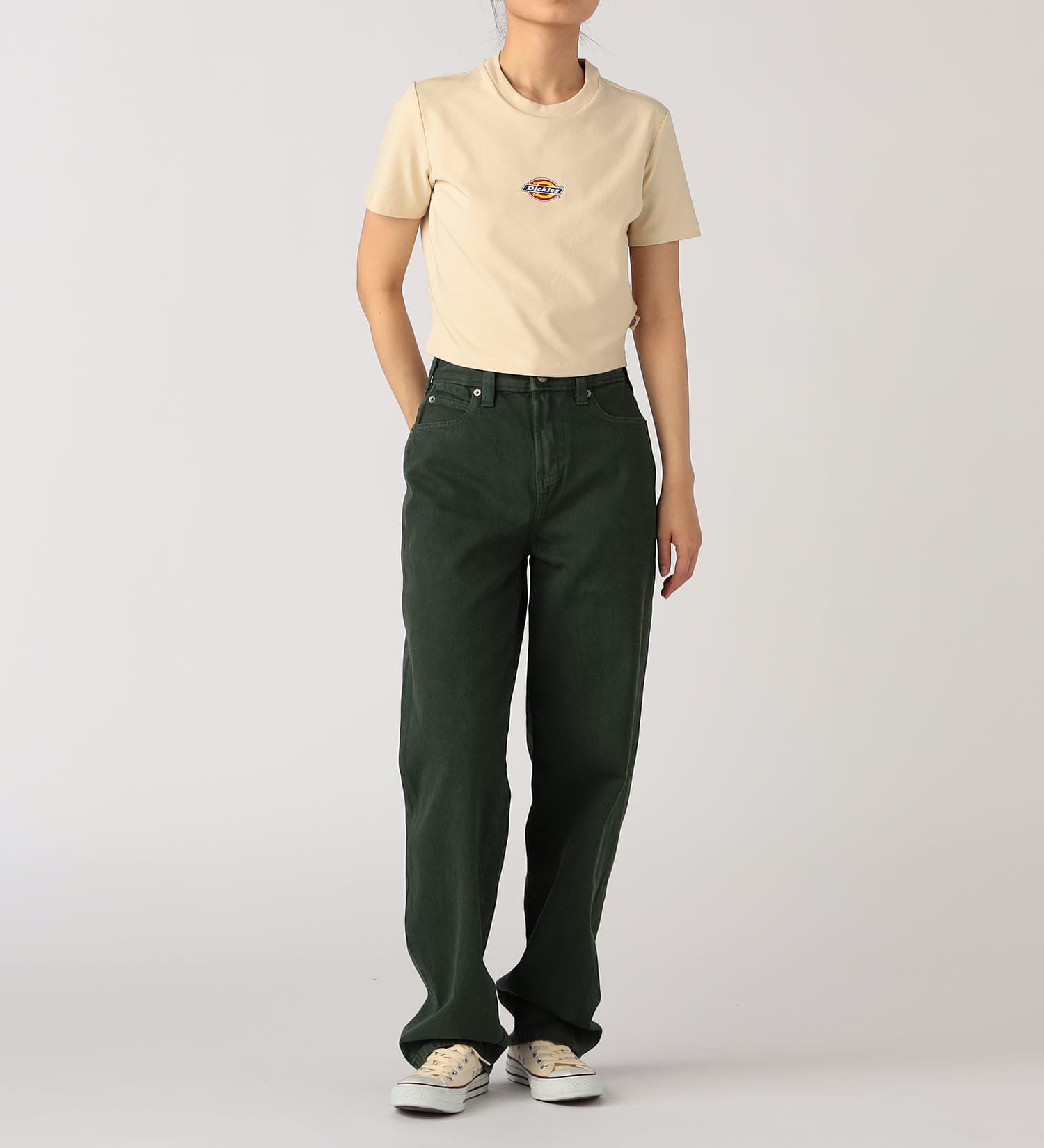 Dickies(ディッキーズ)のトーマスVパンツ|パンツ/パンツ/レディース|ダークグリーン