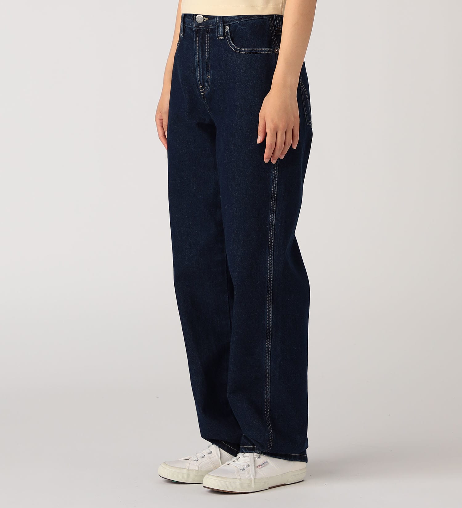 Dickies(ディッキーズ)のトーマスVパンツ|パンツ/デニムパンツ/レディース|インディゴブルー