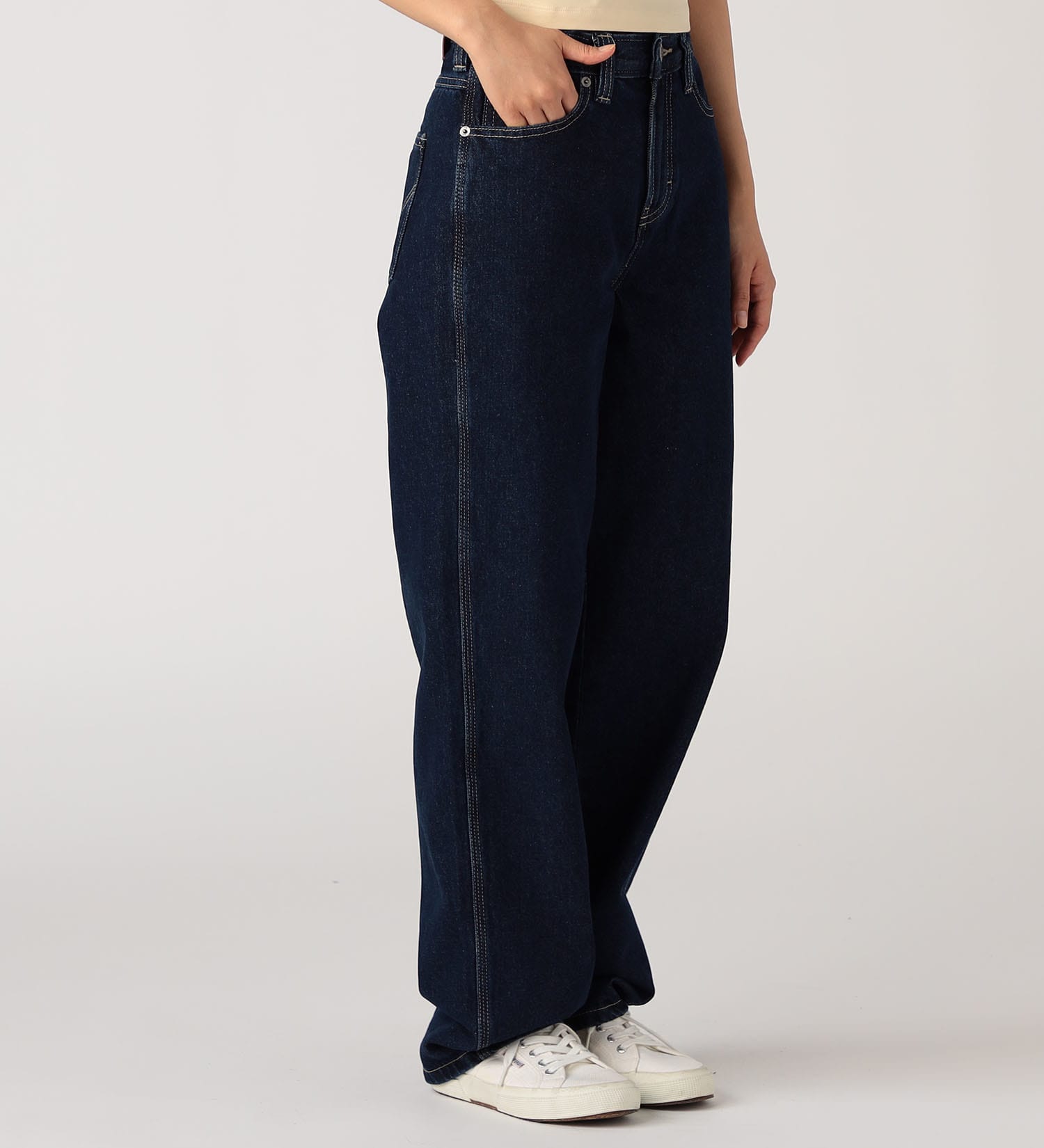 Dickies(ディッキーズ)のトーマスVパンツ|パンツ/デニムパンツ/レディース|インディゴブルー