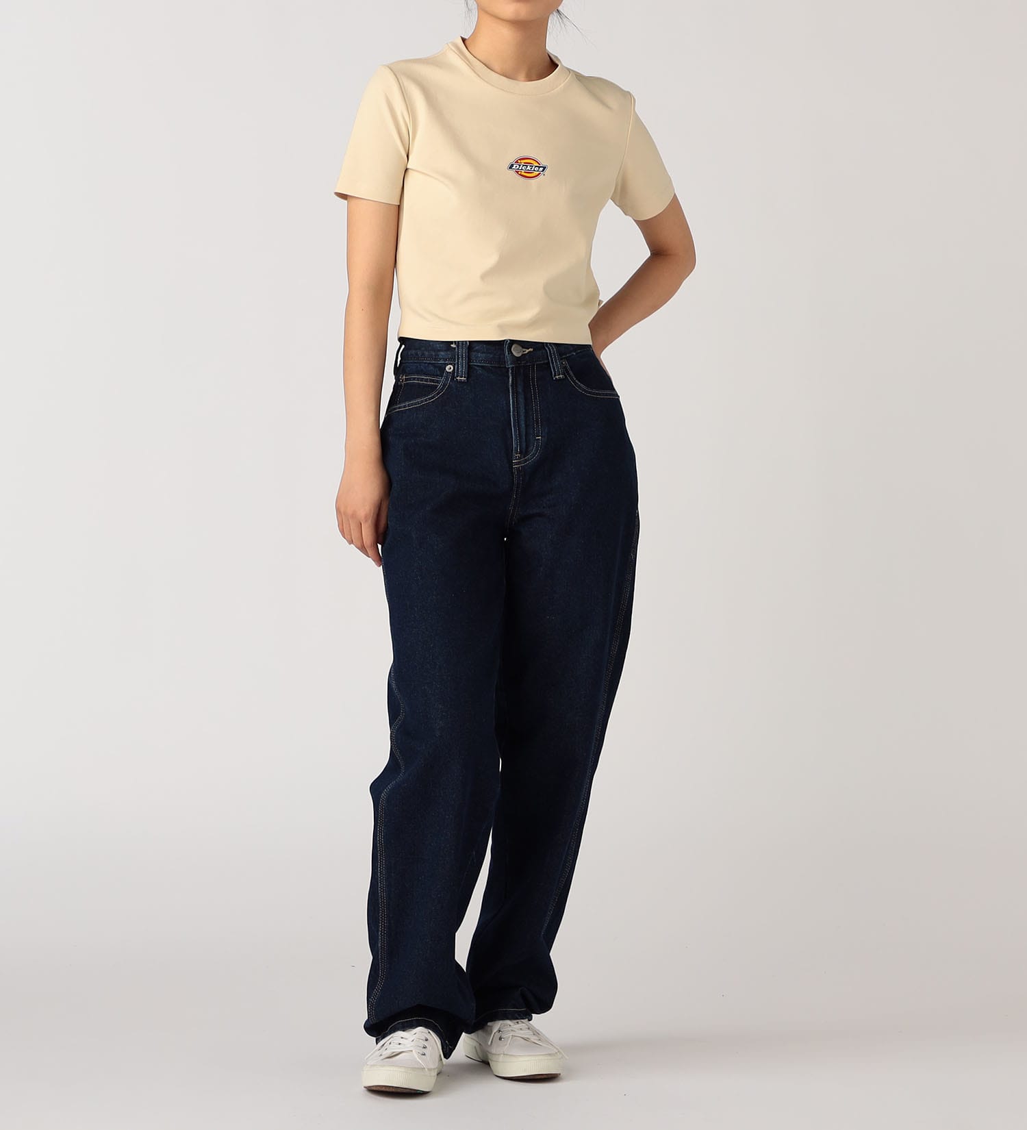 Dickies(ディッキーズ)のトーマスVパンツ|パンツ/デニムパンツ/レディース|インディゴブルー