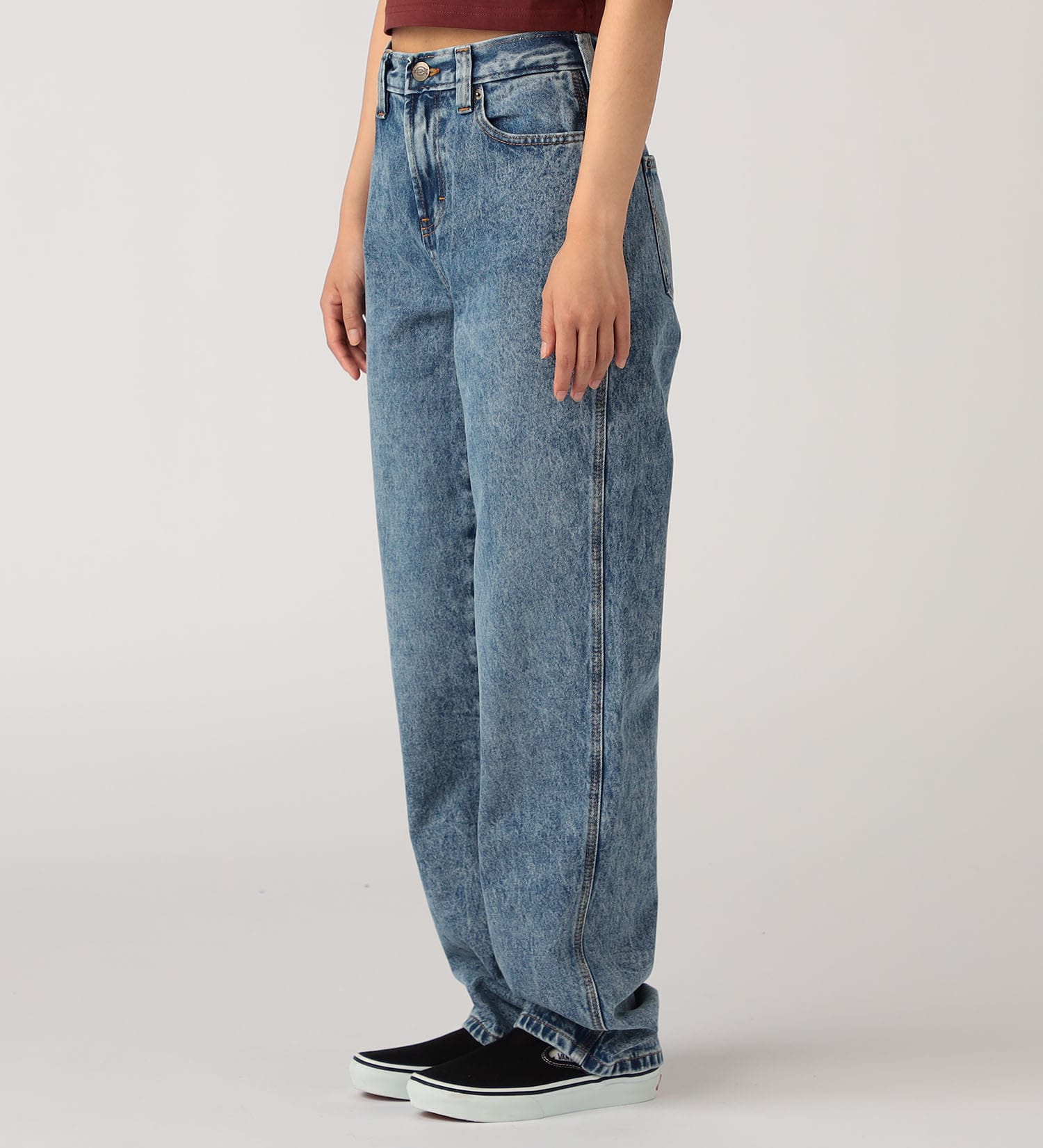 Dickies(ディッキーズ)のトーマスVパンツ|パンツ/デニムパンツ/レディース|中色ブルー