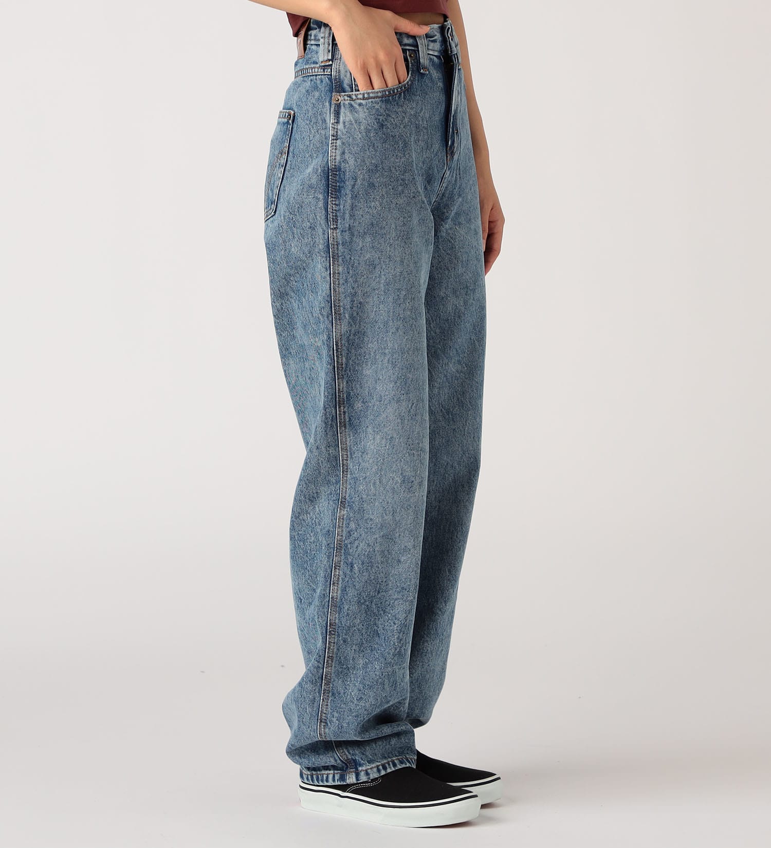 Dickies(ディッキーズ)のトーマスVパンツ|パンツ/デニムパンツ/レディース|中色ブルー