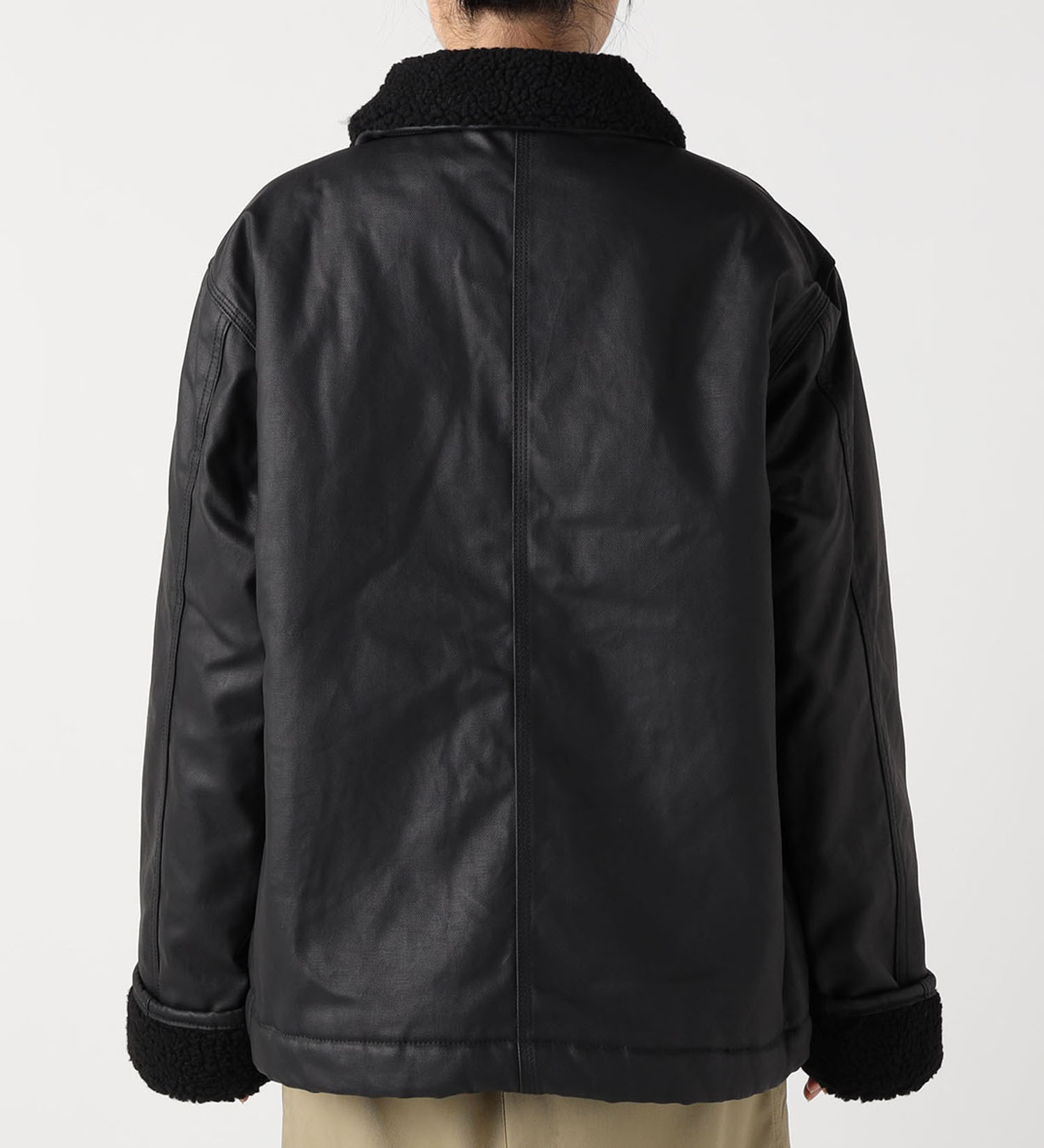 Dickies(ディッキーズ)のキャンバスパデットフライトジャケット|ジャケット/アウター/ミリタリージャケット/レディース|ブラック