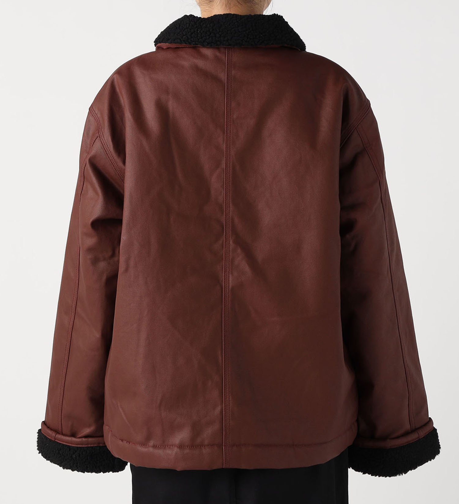 Dickies(ディッキーズ)のキャンバスパデットフライトジャケット|ジャケット/アウター/ミリタリージャケット/レディース|ワインレッド