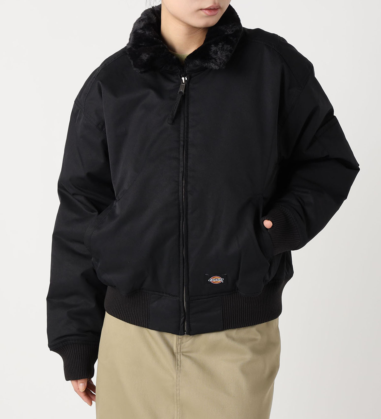 Dickies(ディッキーズ)のシェルパジャケット|ジャケット/アウター/その他アウター/レディース|ブラック