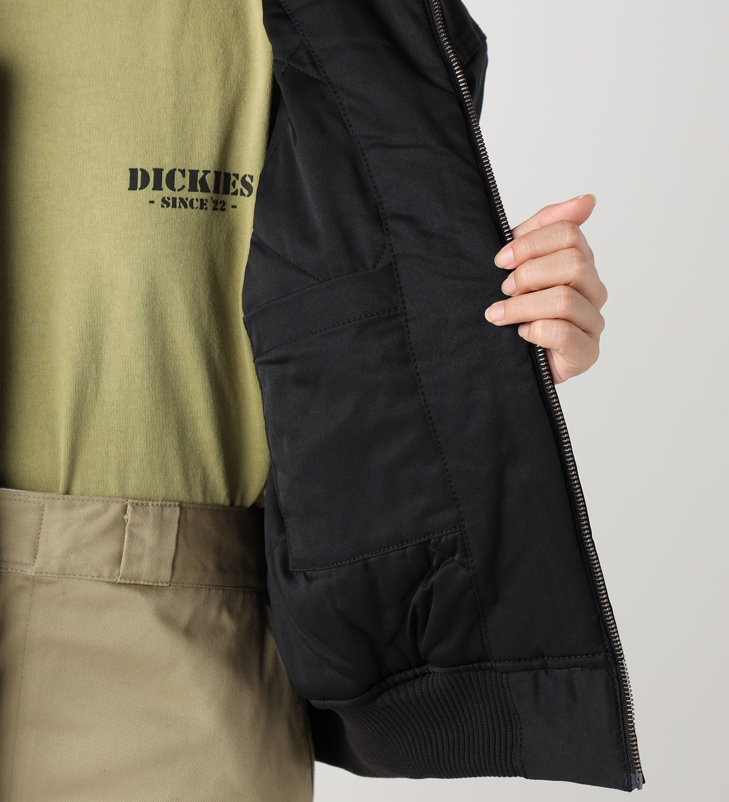 Dickies(ディッキーズ)のシェルパジャケット|ジャケット/アウター/その他アウター/レディース|ブラック