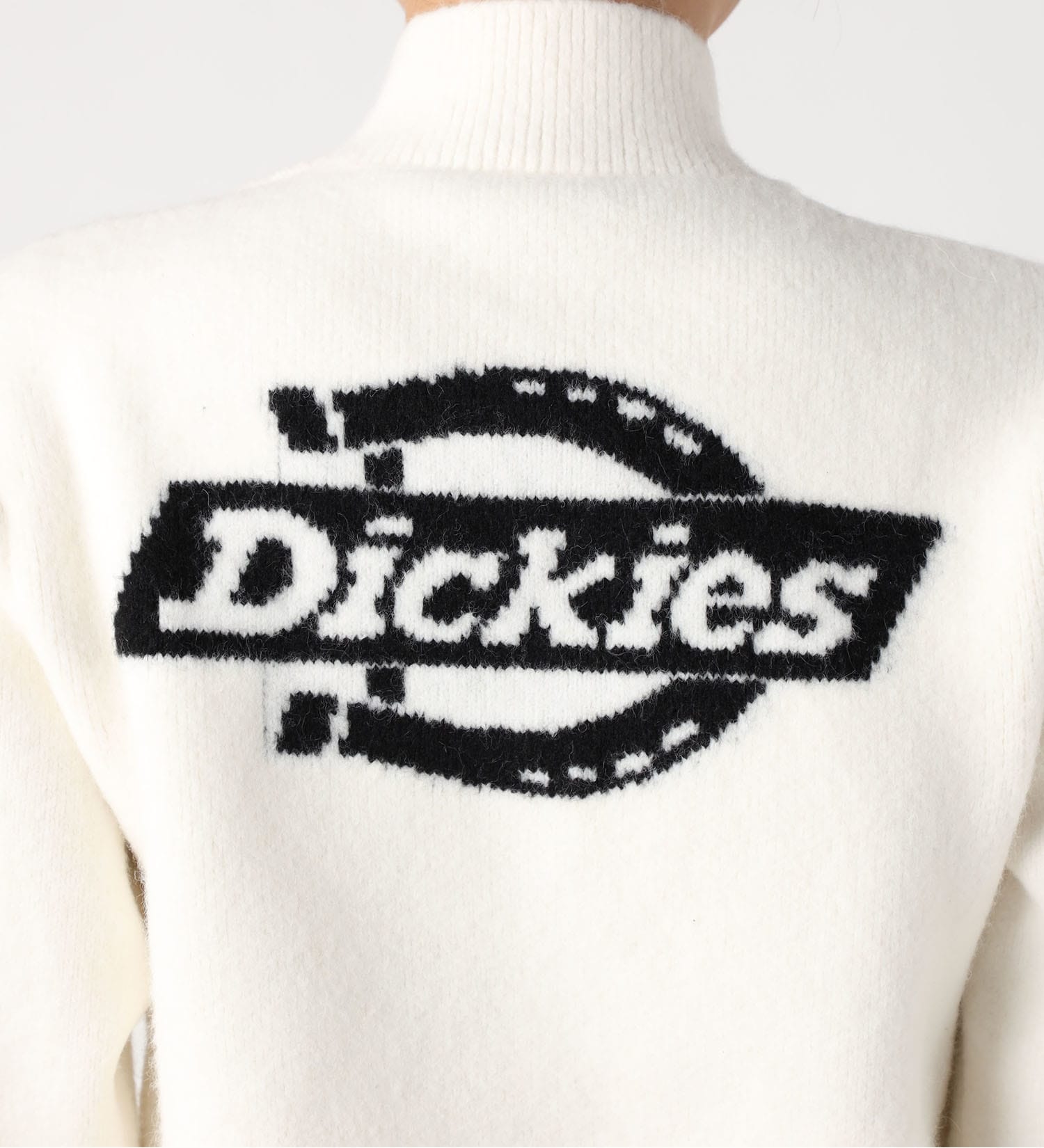 Dickies(ディッキーズ)のロゴ ニット|トップス/ニット/セーター/レディース|ホワイト