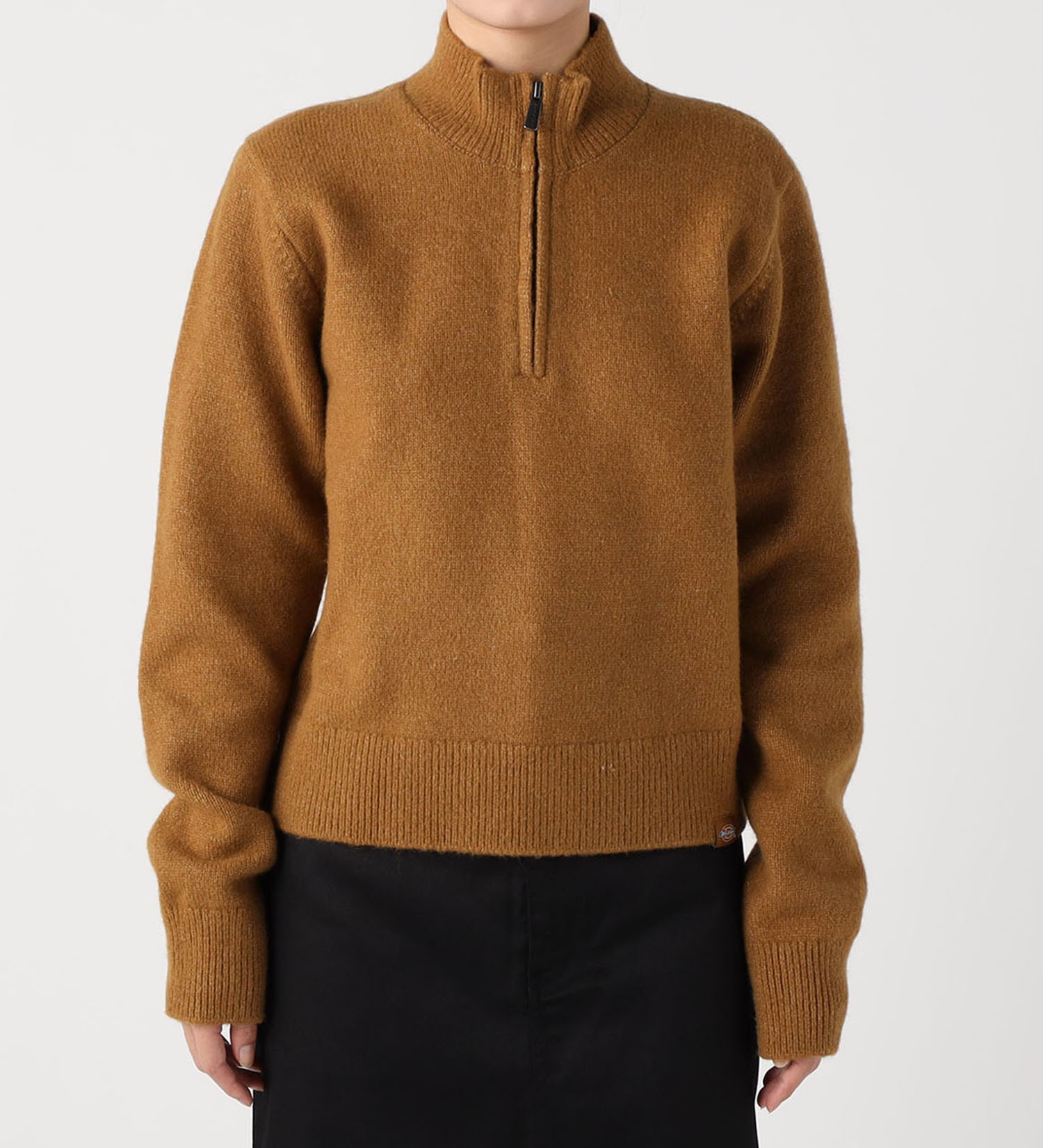 Dickies(ディッキーズ)のロゴ ニット|トップス/ニット/セーター/レディース|ブラウン