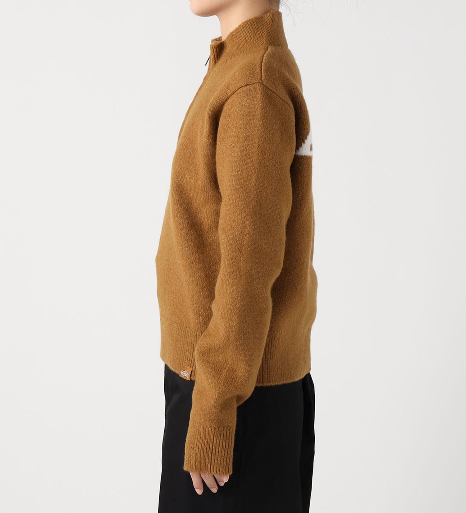 Dickies(ディッキーズ)のロゴ ニット|トップス/ニット/セーター/レディース|ブラウン