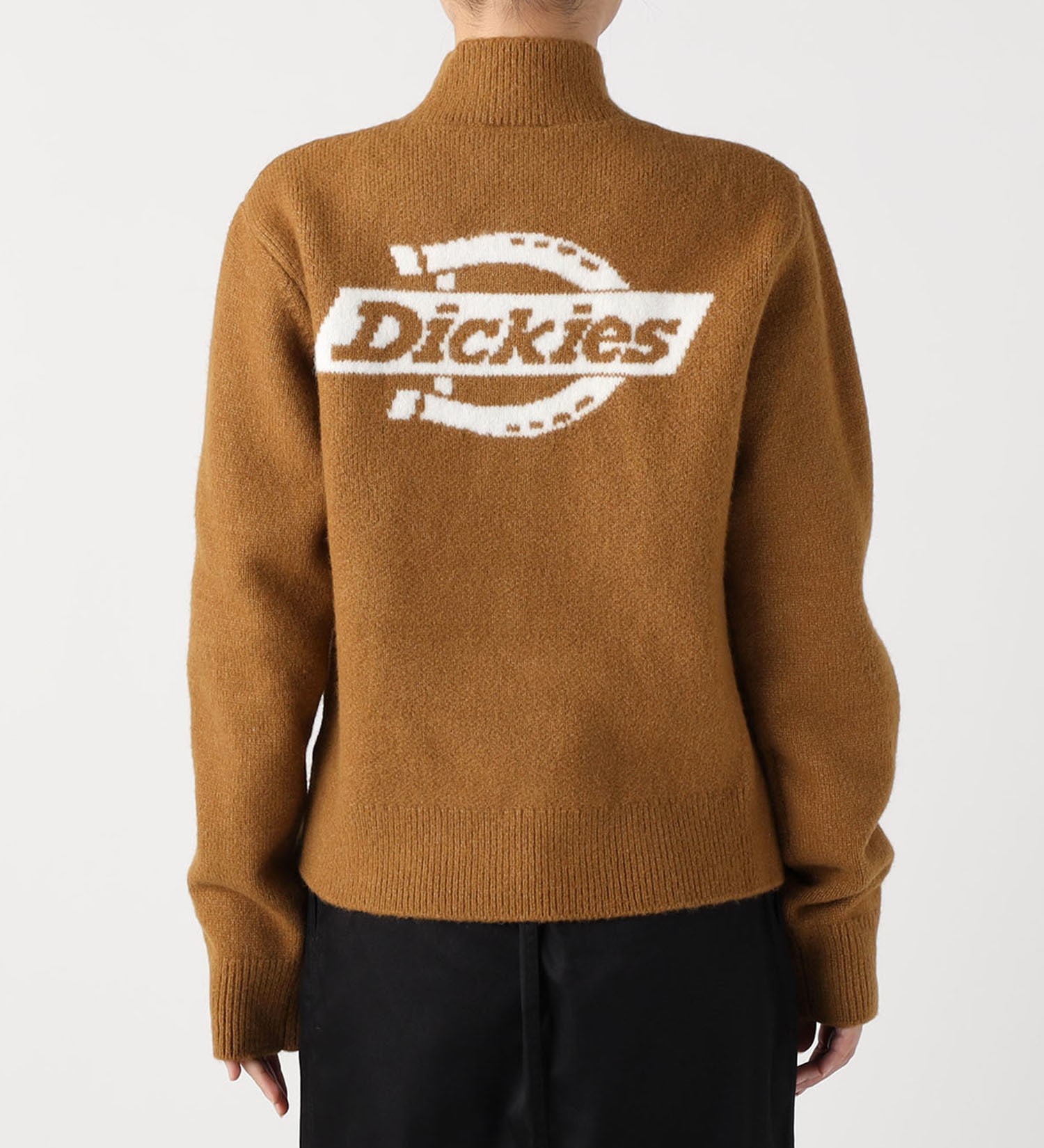 Dickies(ディッキーズ)のロゴ ニット|トップス/ニット/セーター/レディース|ブラウン