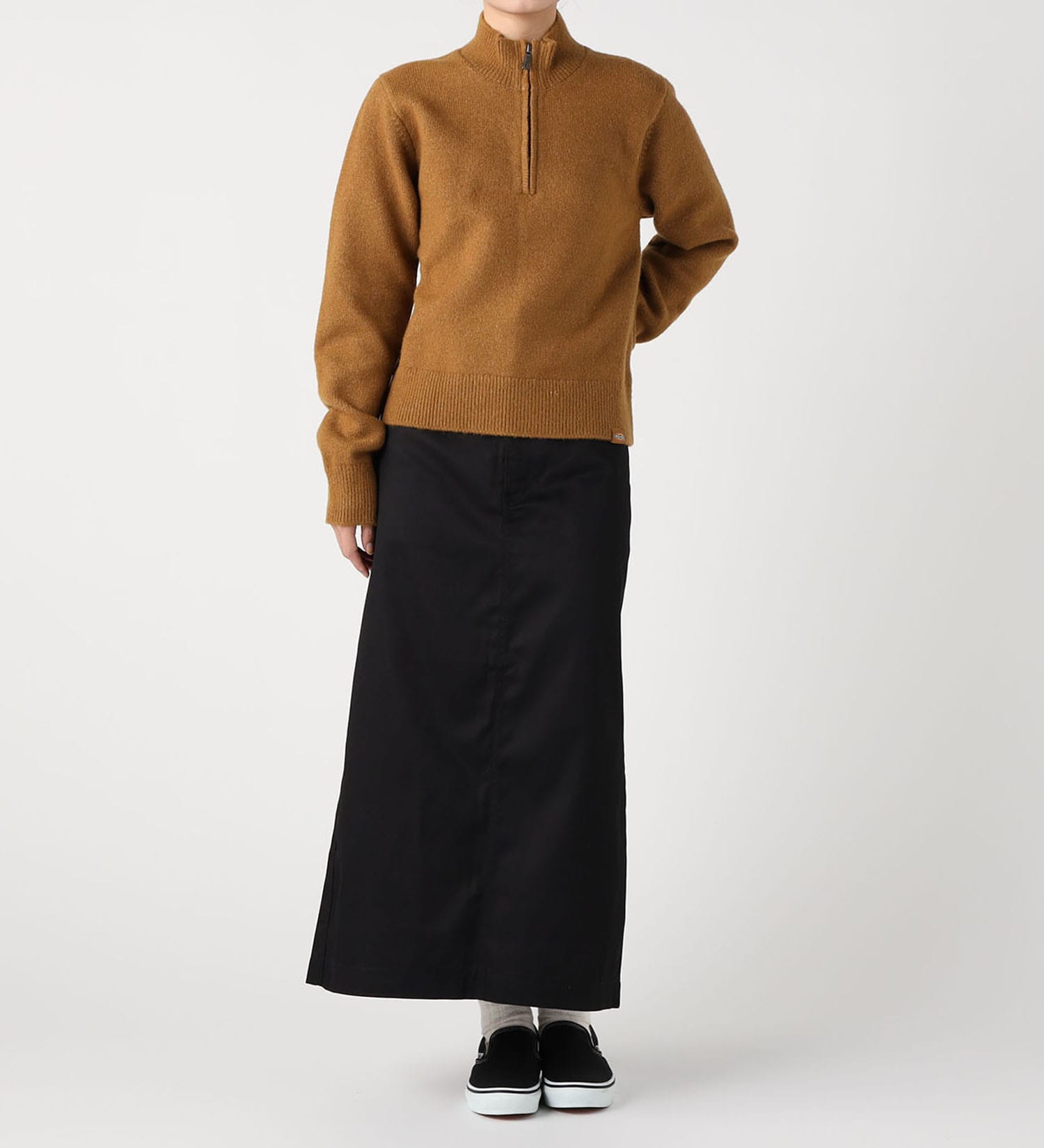 Dickies(ディッキーズ)のロゴ ニット|トップス/ニット/セーター/レディース|ブラウン