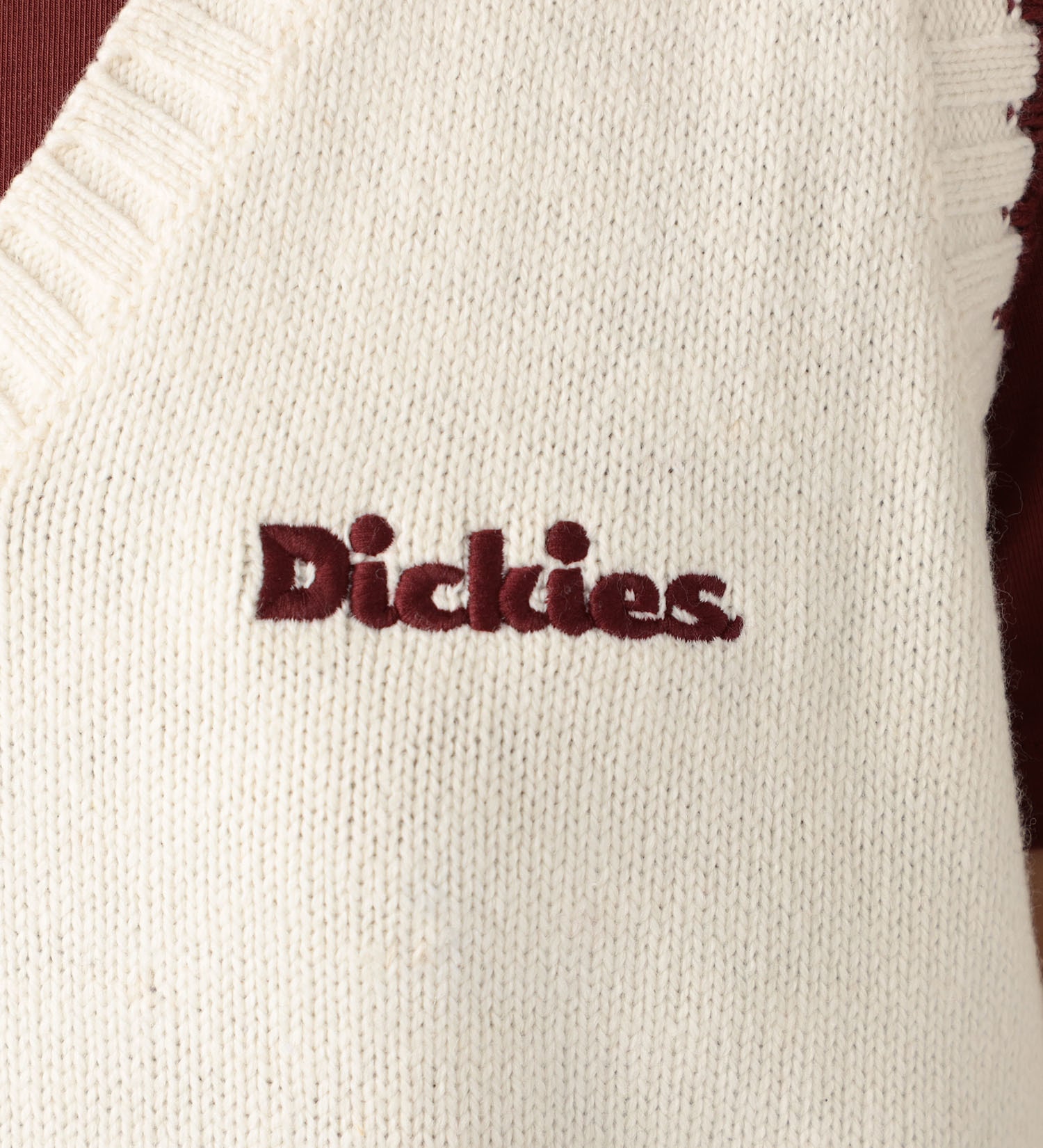 Dickies(ディッキーズ)のニットベスト|トップス/ニット/セーター/レディース|アイボリー