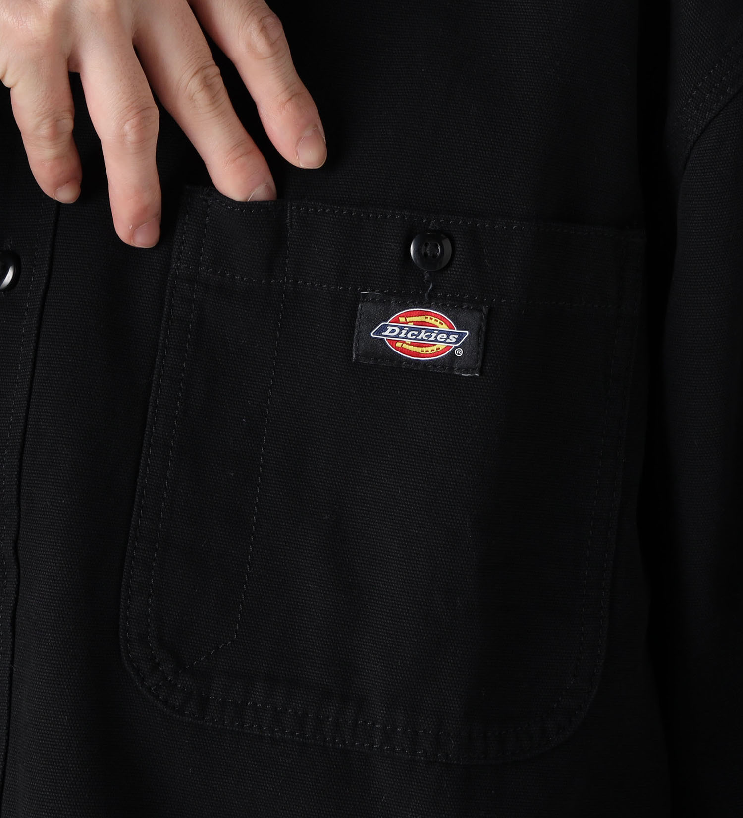 Dickies(ディッキーズ)のロングスリーブシャツ|トップス/シャツ/ブラウス/メンズ|ブラック