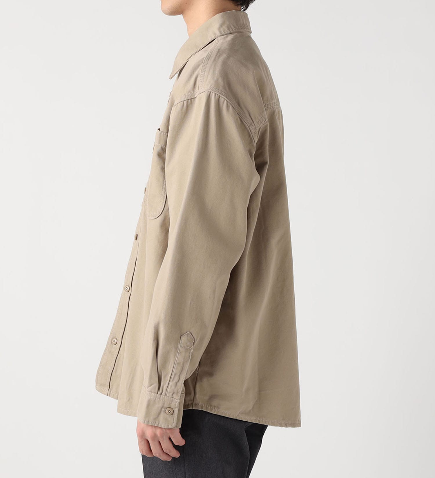 Dickies(ディッキーズ)のロングスリーブシャツ|トップス/シャツ/ブラウス/メンズ|ベージュ