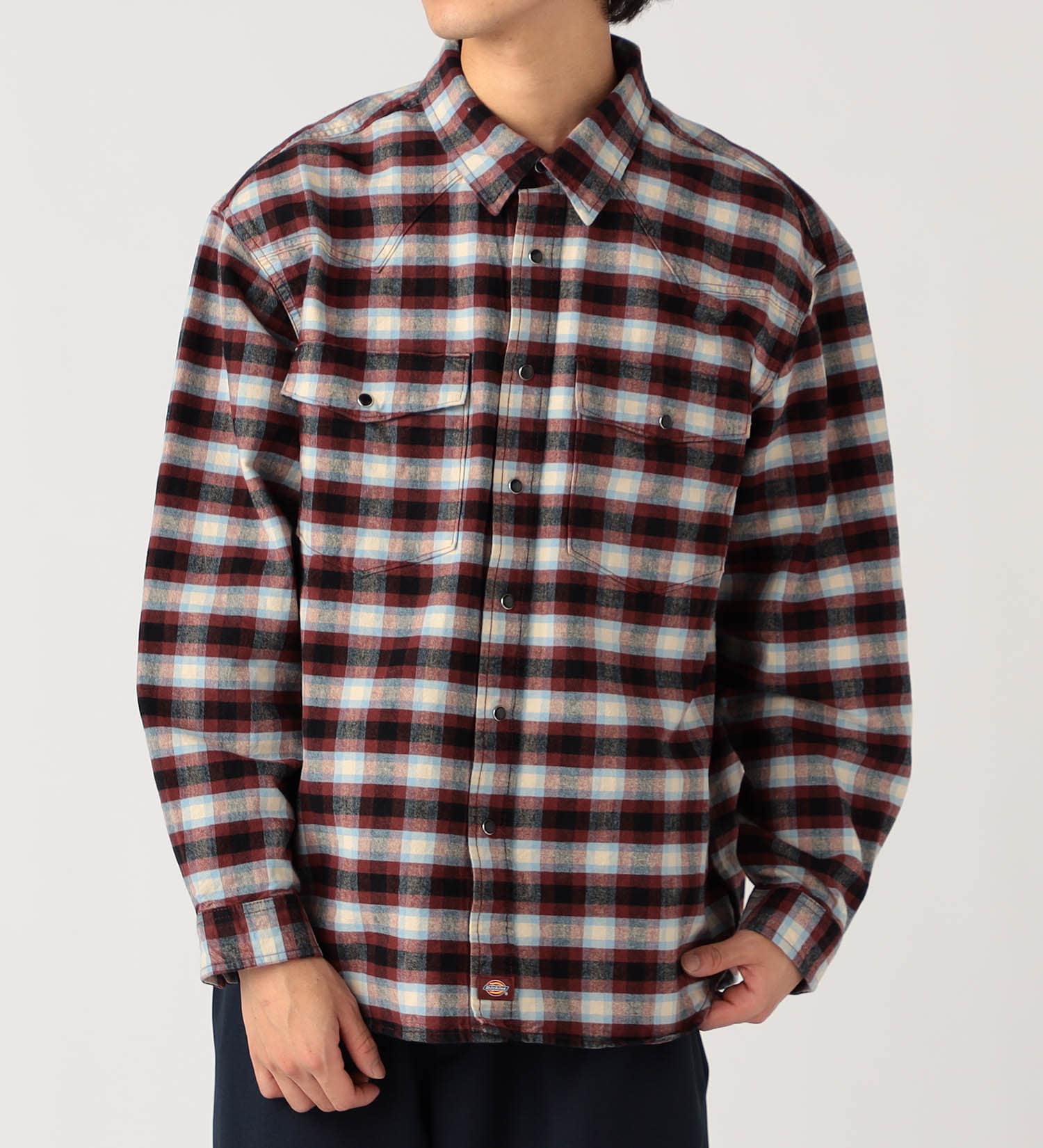 Dickies(ディッキーズ)のフランネルシャツ|トップス/シャツ/ブラウス/メンズ|ブラック