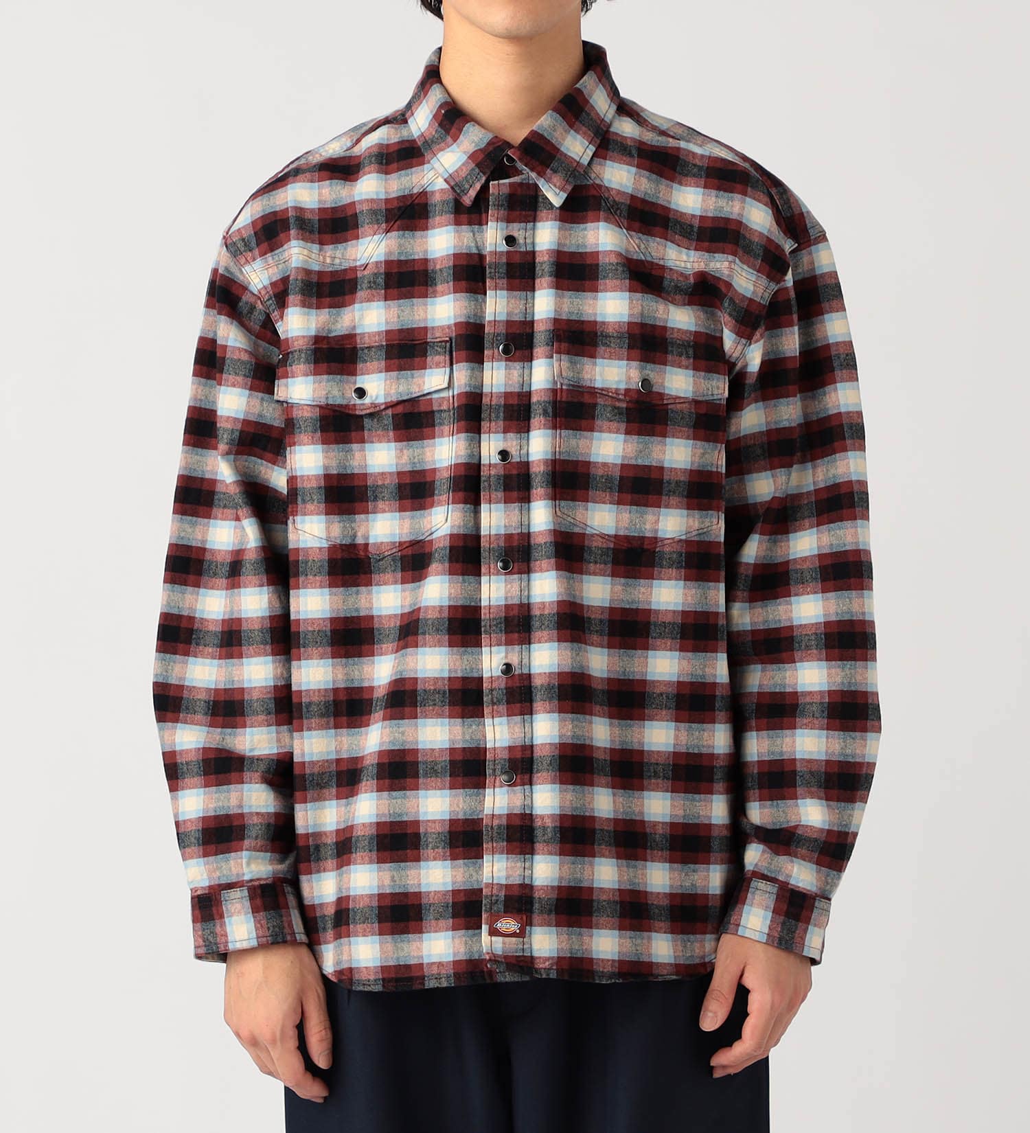 Dickies(ディッキーズ)のフランネルシャツ|トップス/シャツ/ブラウス/メンズ|ブラック