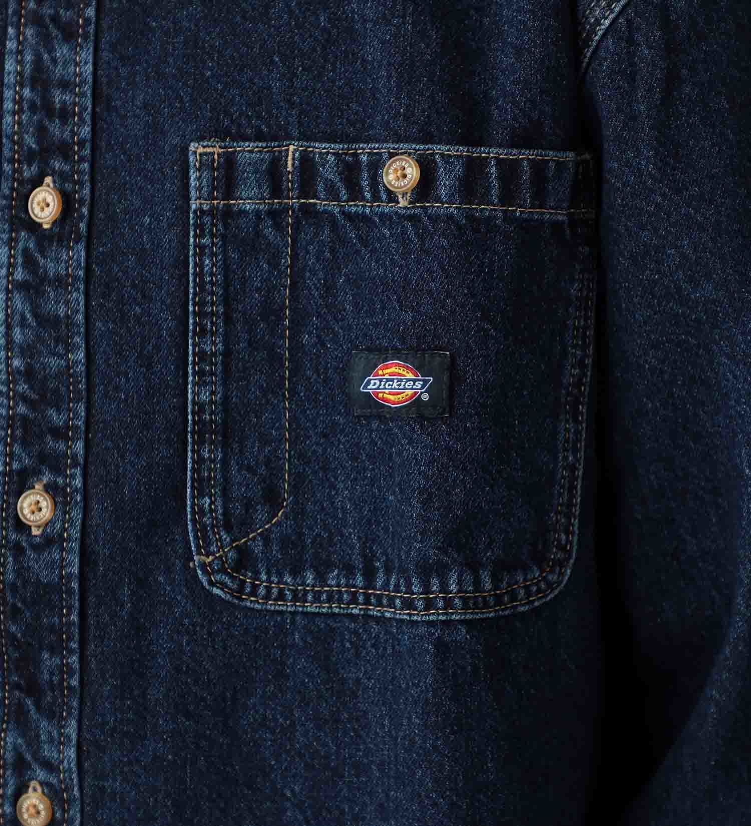 Dickies(ディッキーズ)のメカニックシャツ|トップス/シャツ/ブラウス/メンズ|インディゴブルー