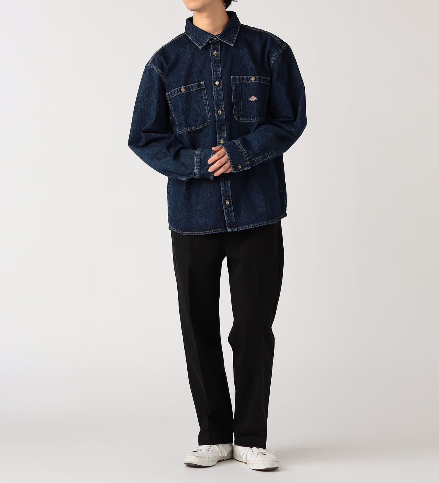 Dickies(ディッキーズ)のメカニックシャツ|トップス/シャツ/ブラウス/メンズ|インディゴブルー