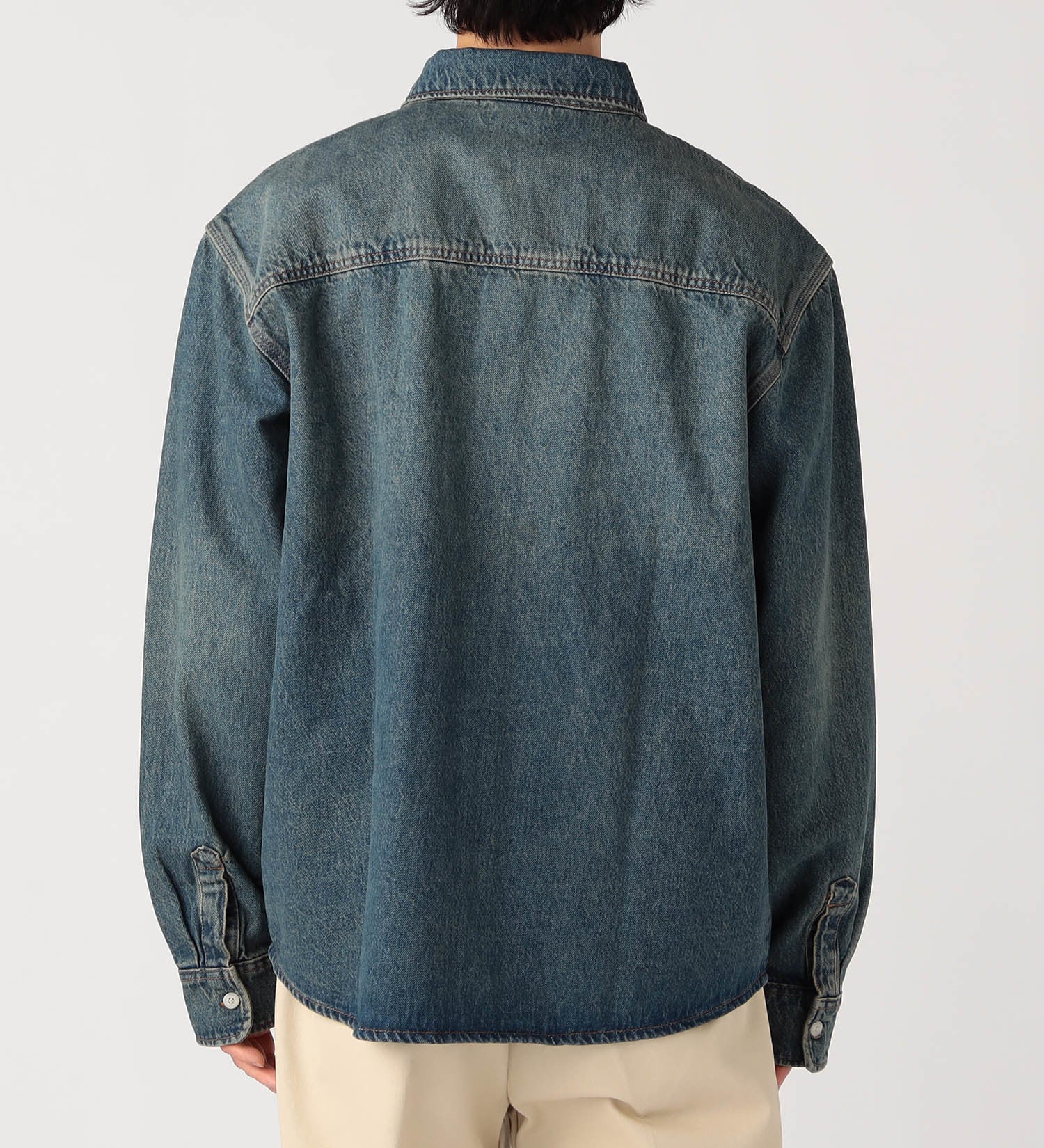 Dickies(ディッキーズ)のメカニックシャツ|トップス/シャツ/ブラウス/メンズ|中色ブルー