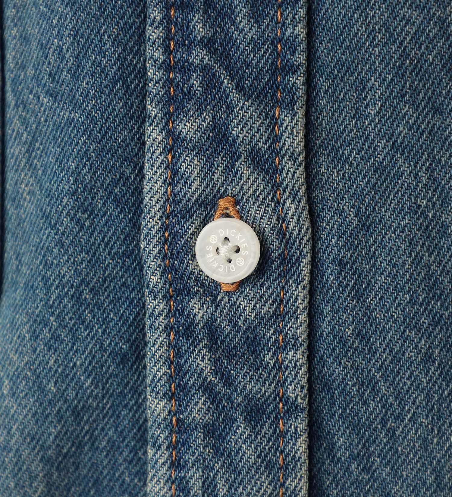 Dickies(ディッキーズ)のメカニックシャツ|トップス/シャツ/ブラウス/メンズ|中色ブルー