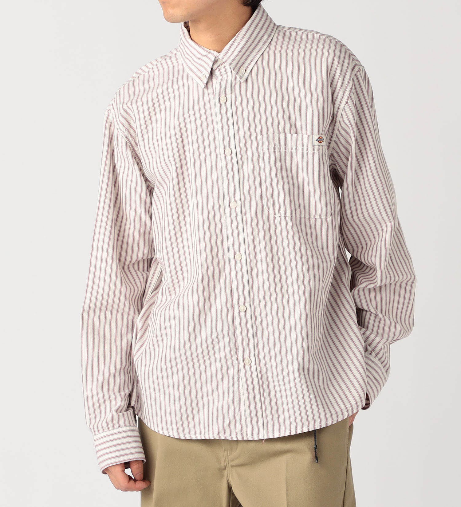 Dickies(ディッキーズ)のオックスフォードダウンシャツ|トップス/シャツ/ブラウス/メンズ|アイボリー