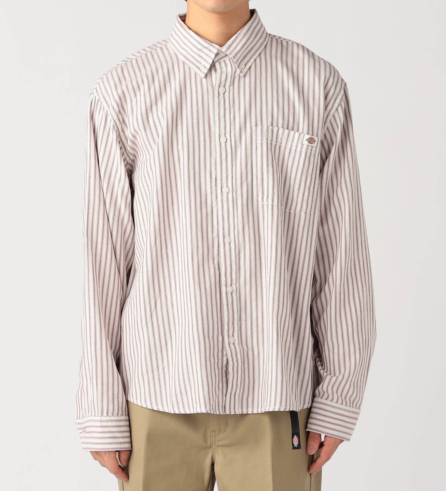 Dickies(ディッキーズ)のオックスフォードダウンシャツ|トップス/シャツ/ブラウス/メンズ|アイボリー