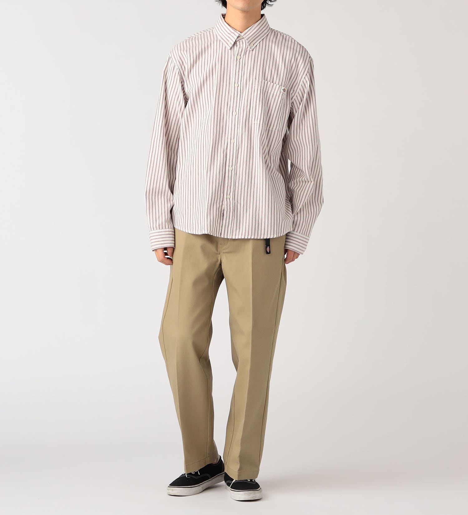 Dickies(ディッキーズ)のオックスフォードダウンシャツ|トップス/シャツ/ブラウス/メンズ|アイボリー