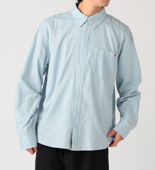 Dickies(ディッキーズ)のオックスフォードダウンシャツ|トップス/シャツ/ブラウス/メンズ|ブルー