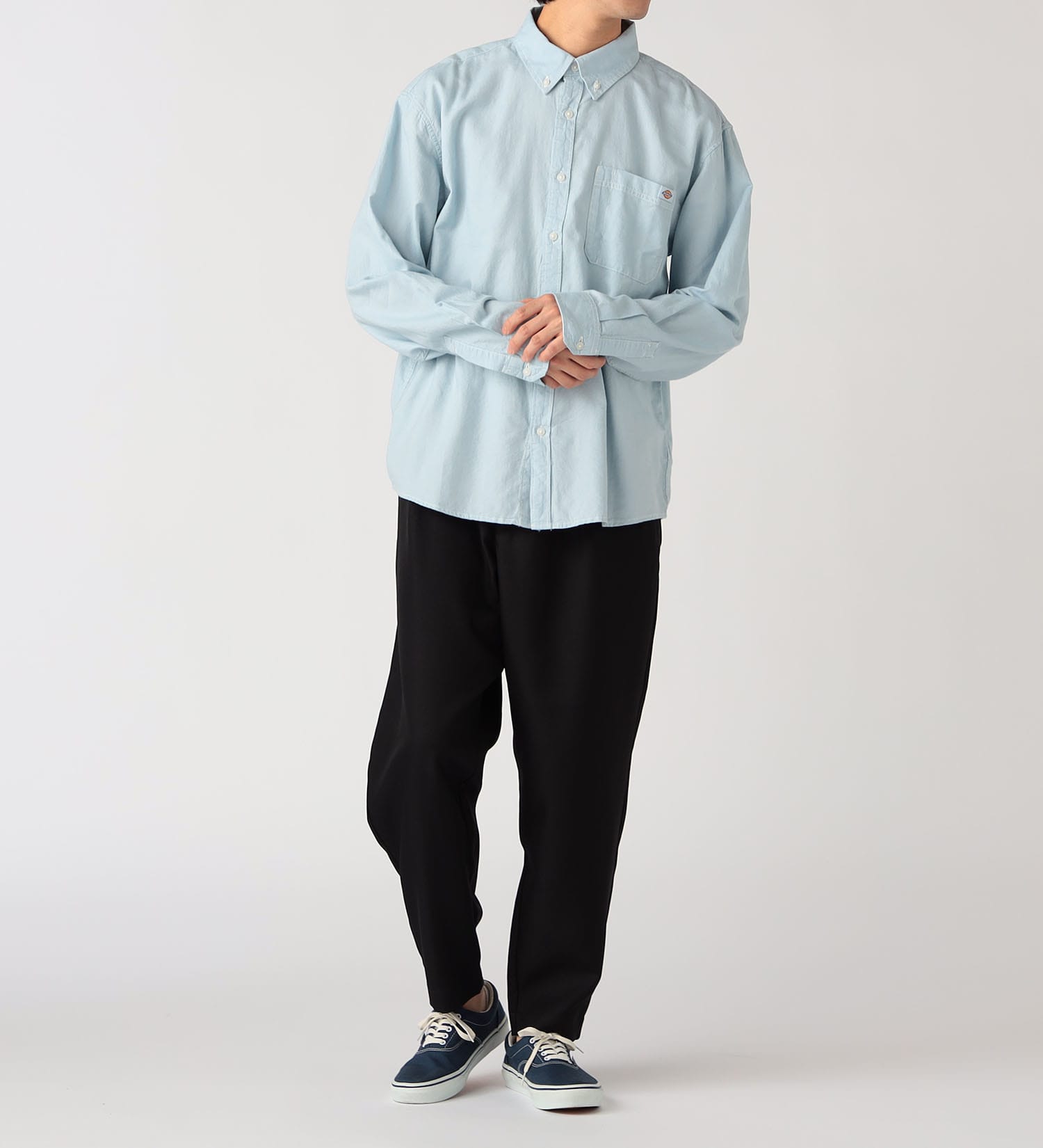 Dickies(ディッキーズ)のオックスフォードダウンシャツ|トップス/シャツ/ブラウス/メンズ|ブルー