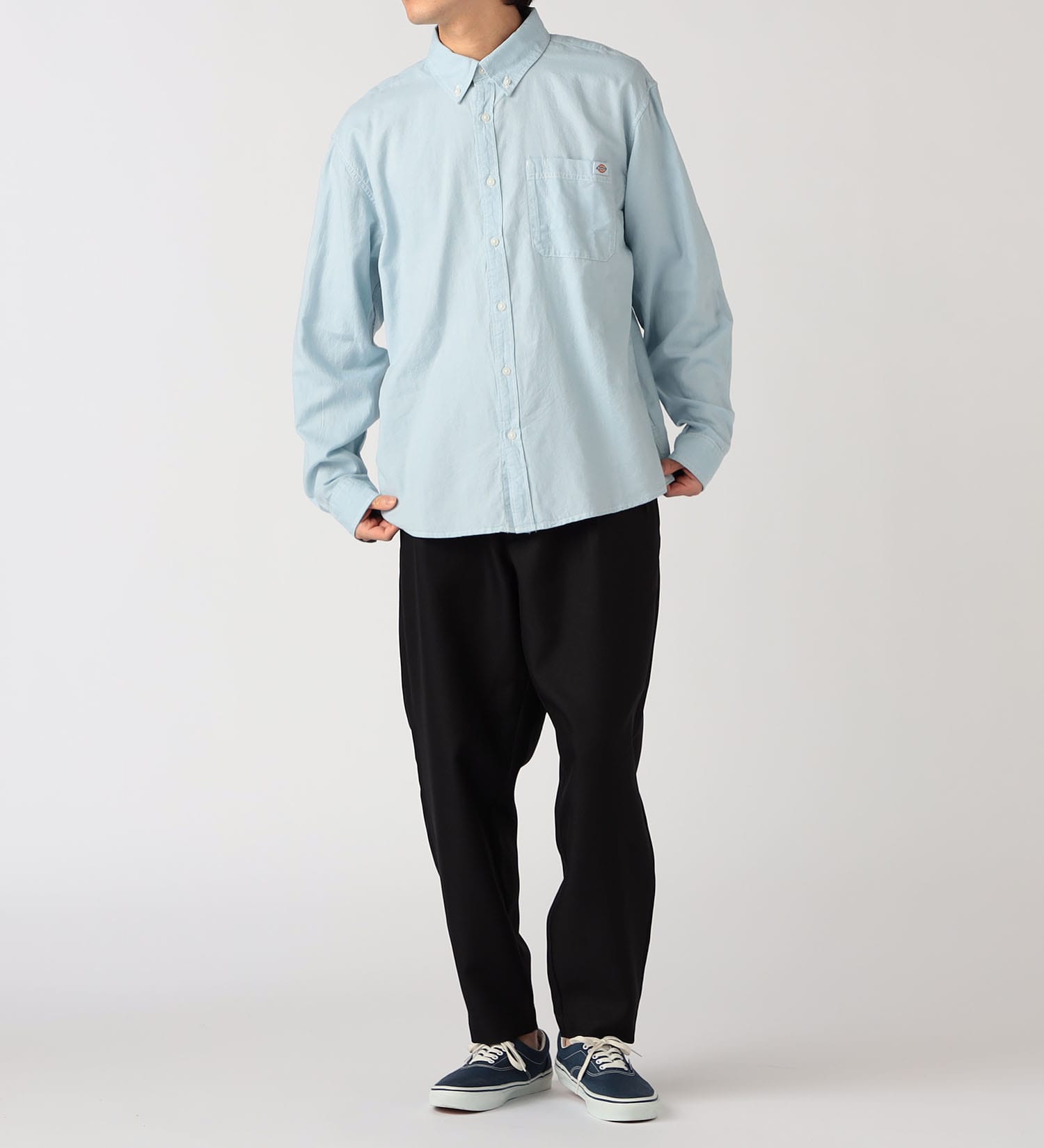 Dickies(ディッキーズ)のオックスフォードダウンシャツ|トップス/シャツ/ブラウス/メンズ|ブルー