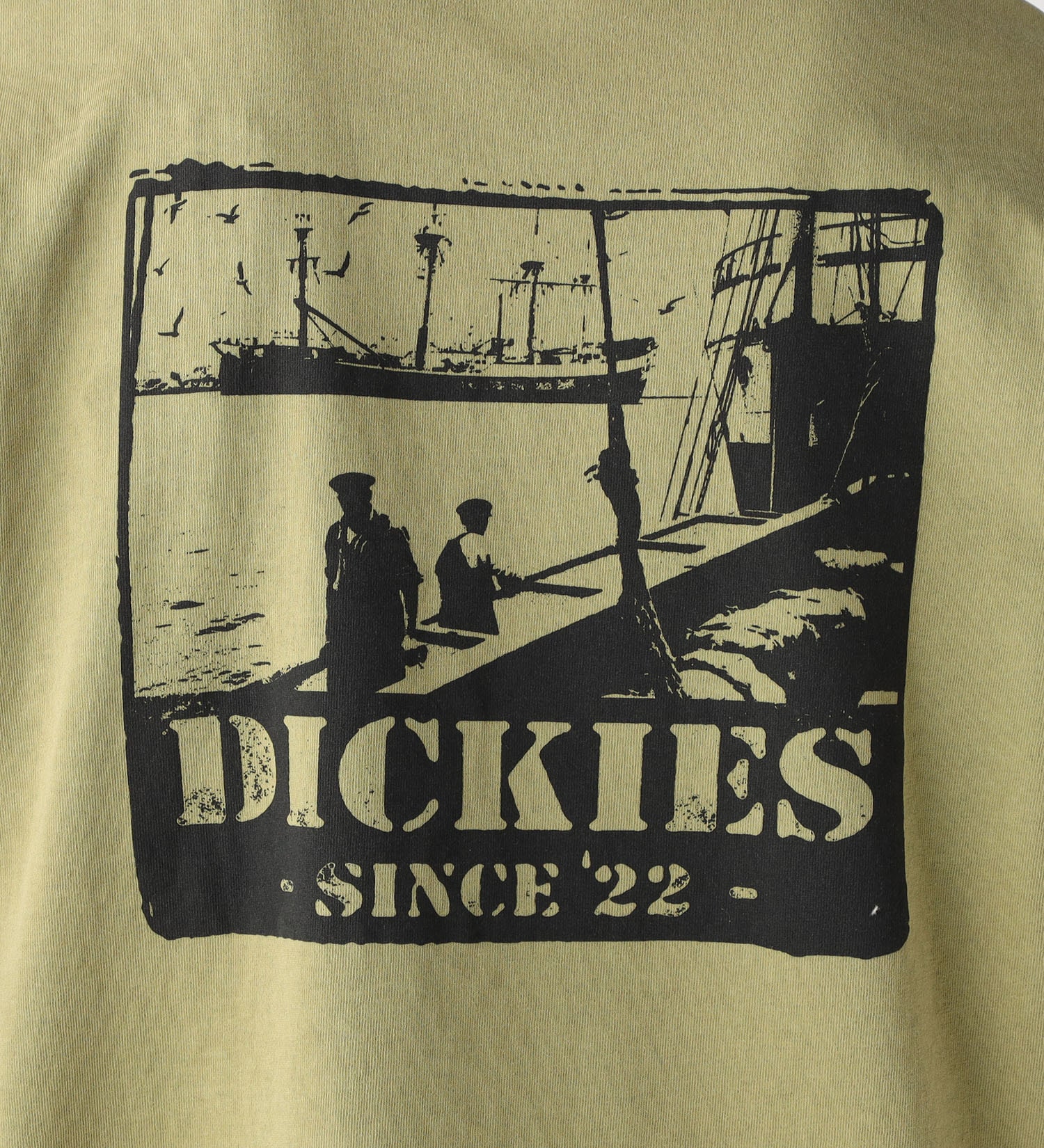 Dickies(ディッキーズ)のロングスリーブグラフィックTシャツ|トップス/Tシャツ/カットソー/メンズ|カーキ