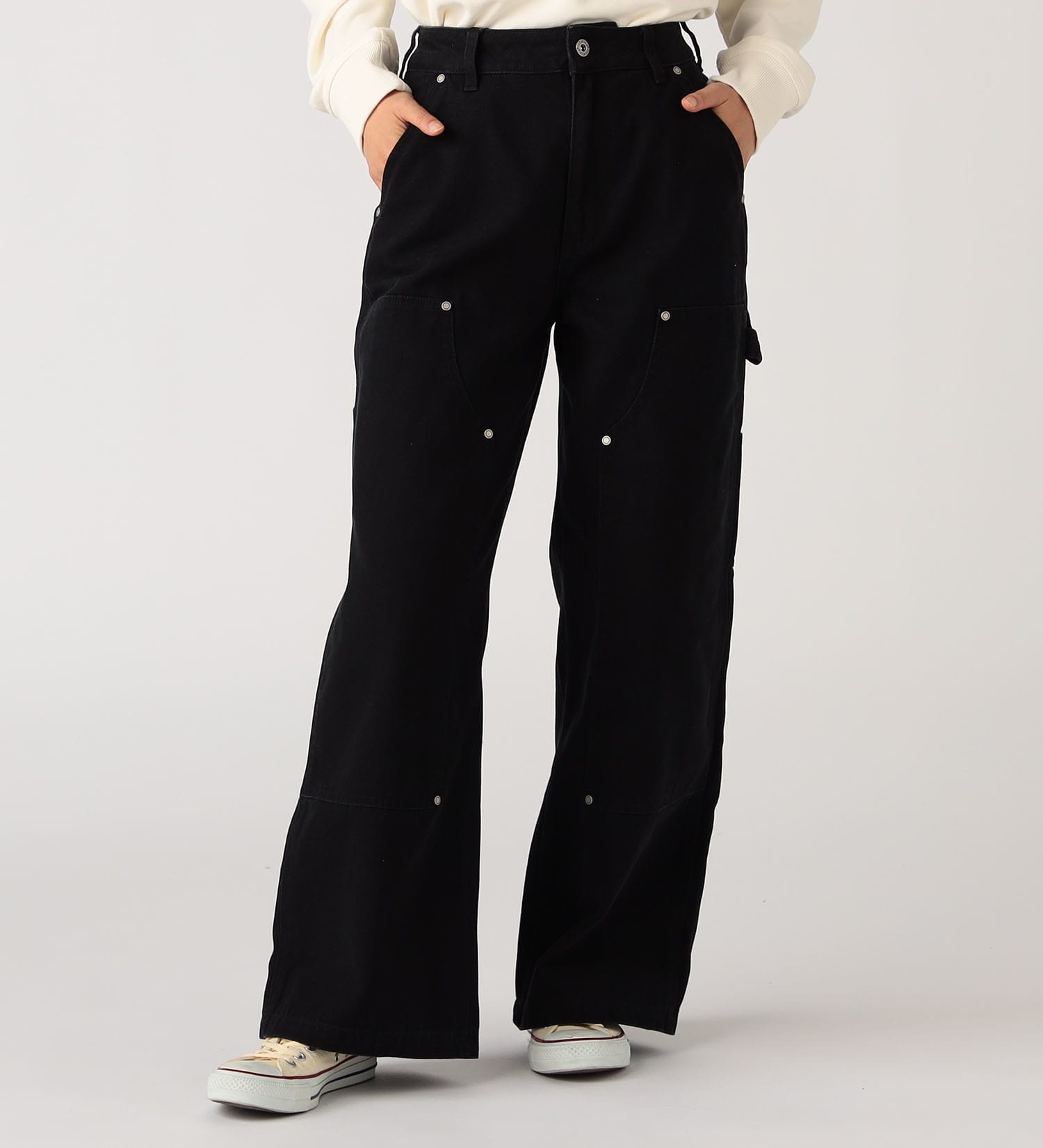 Dickies(ディッキーズ)のキャンバスパンツ|パンツ/パンツ/レディース|ブラック