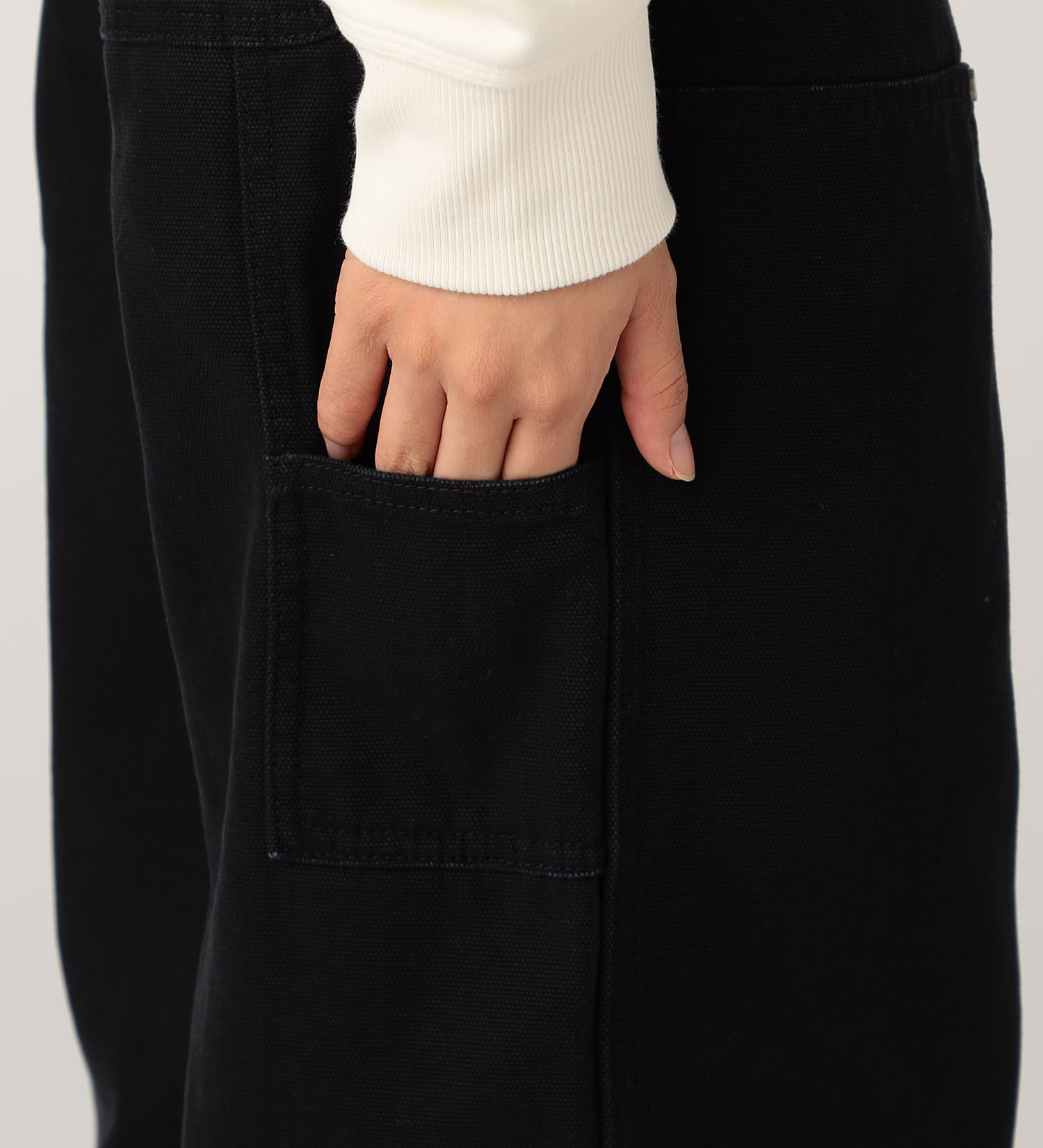 Dickies(ディッキーズ)のキャンバスパンツ|パンツ/パンツ/レディース|ブラック