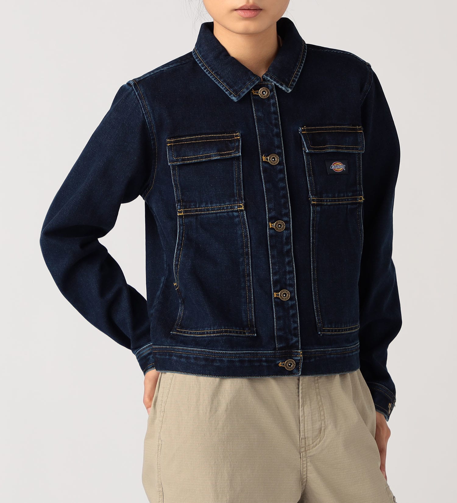Dickies(ディッキーズ)のデニムジャケット|ジャケット/アウター/デニムジャケット/レディース|インディゴブルー