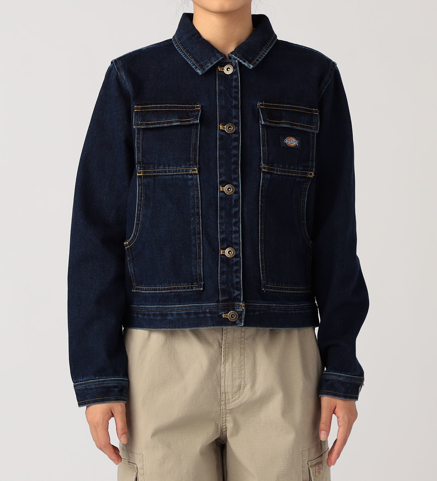 Dickies(ディッキーズ)のデニムジャケット|ジャケット/アウター/デニムジャケット/レディース|インディゴブルー