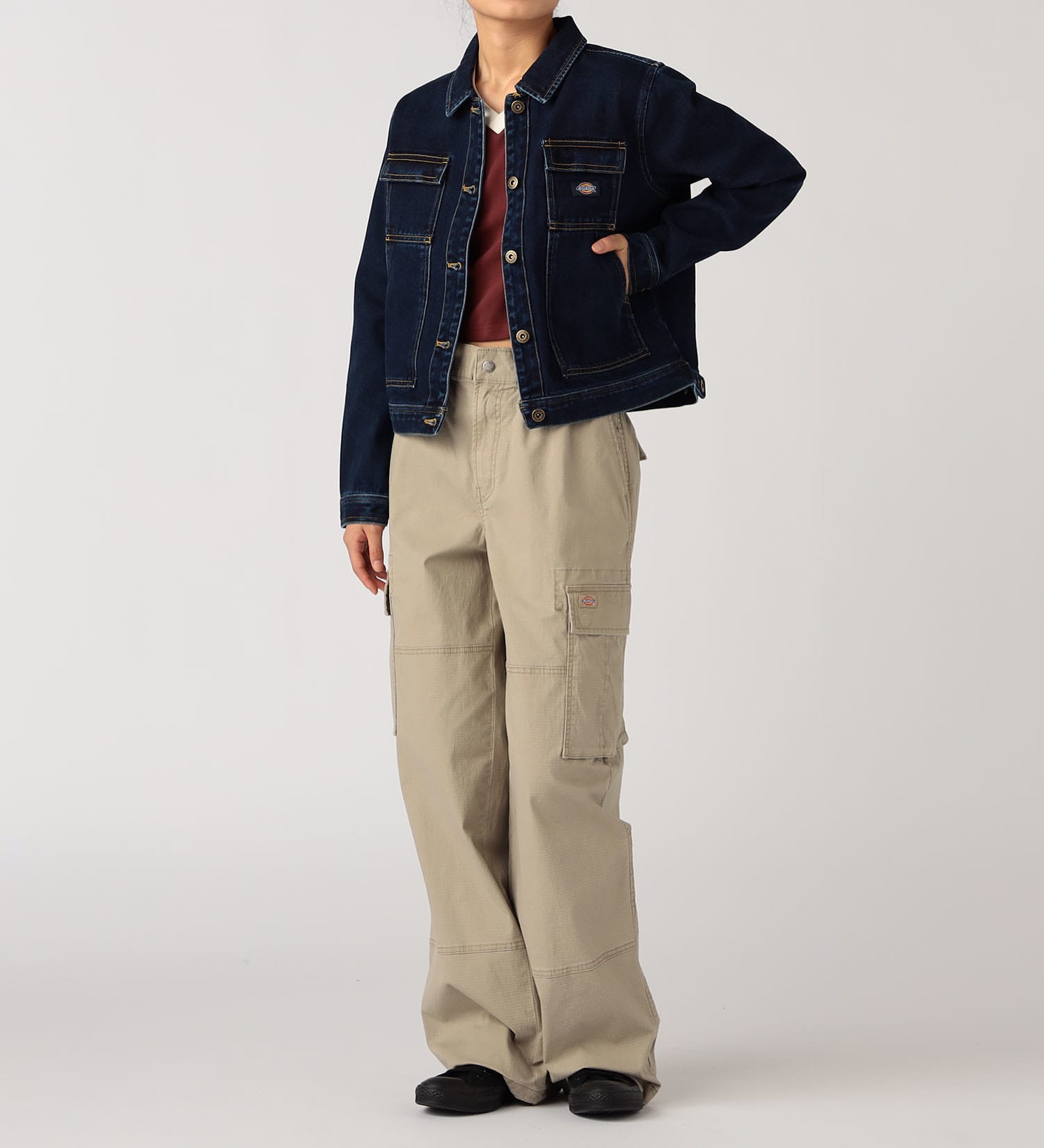 Dickies(ディッキーズ)のデニムジャケット|ジャケット/アウター/デニムジャケット/レディース|インディゴブルー