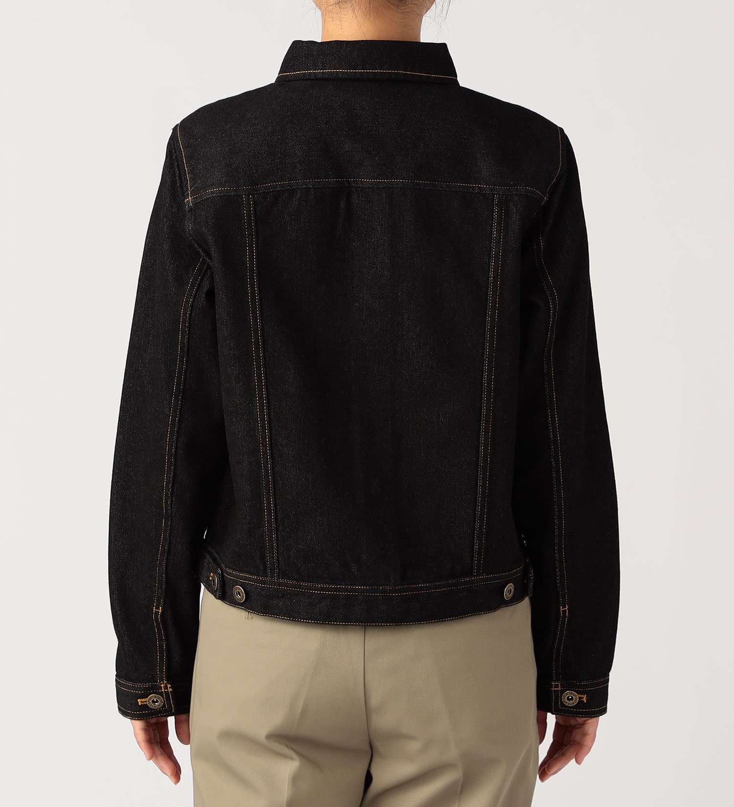 Dickies(ディッキーズ)のデニムジャケット|ジャケット/アウター/デニムジャケット/レディース|ブラックデニム