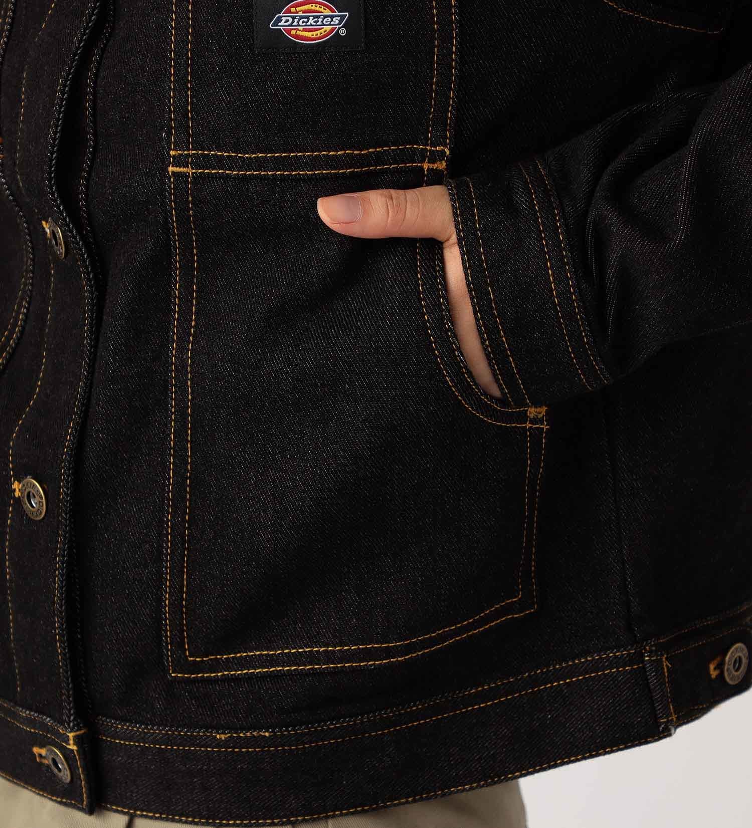 Dickies(ディッキーズ)のデニムジャケット|ジャケット/アウター/デニムジャケット/レディース|ブラックデニム