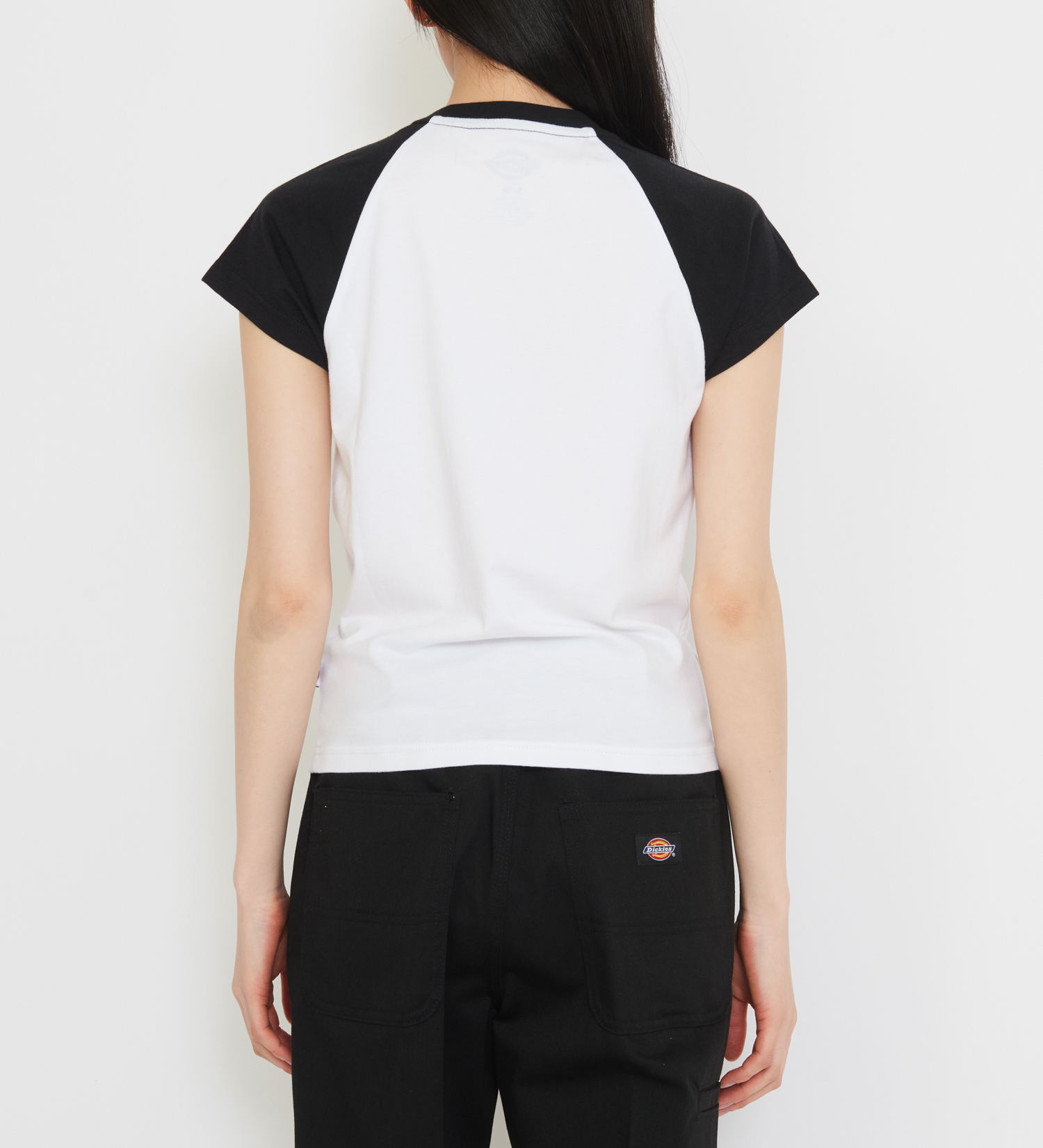 Dickies(ディッキーズ)のダービー ラグランTシャツ 半袖|トップス/Tシャツ/カットソー/レディース|ホワイト