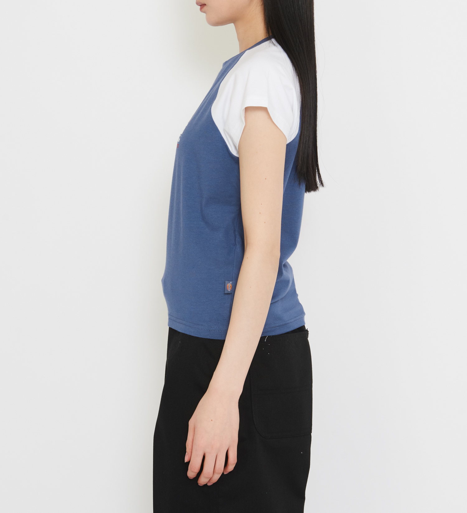 Dickies(ディッキーズ)のダービー ラグランTシャツ 半袖|トップス/Tシャツ/カットソー/レディース|ブルー