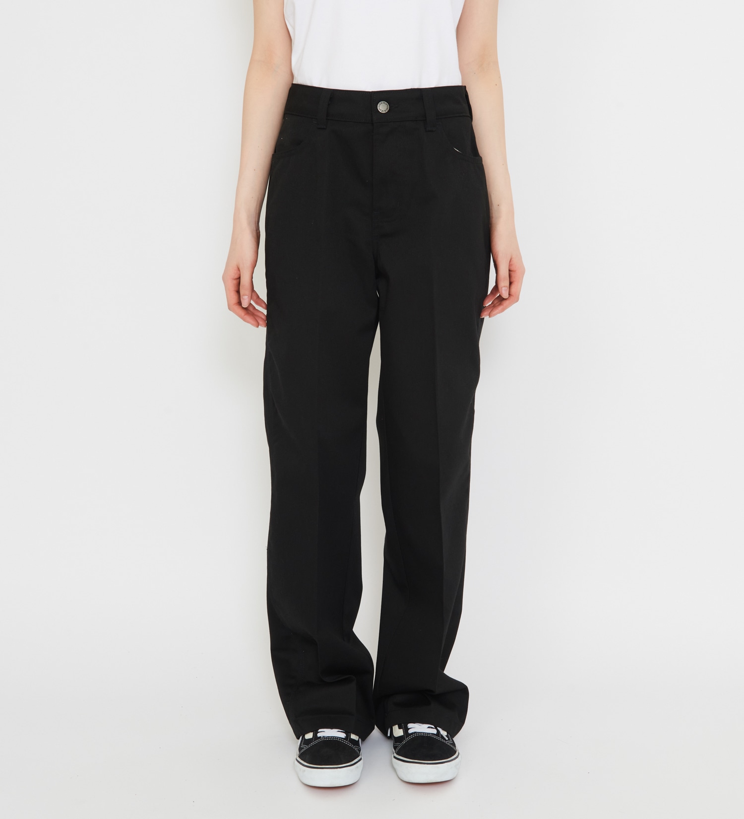 Dickies(ディッキーズ)のユニオン ルーズ ストレートパンツ|パンツ/パンツ/レディース|ブラック