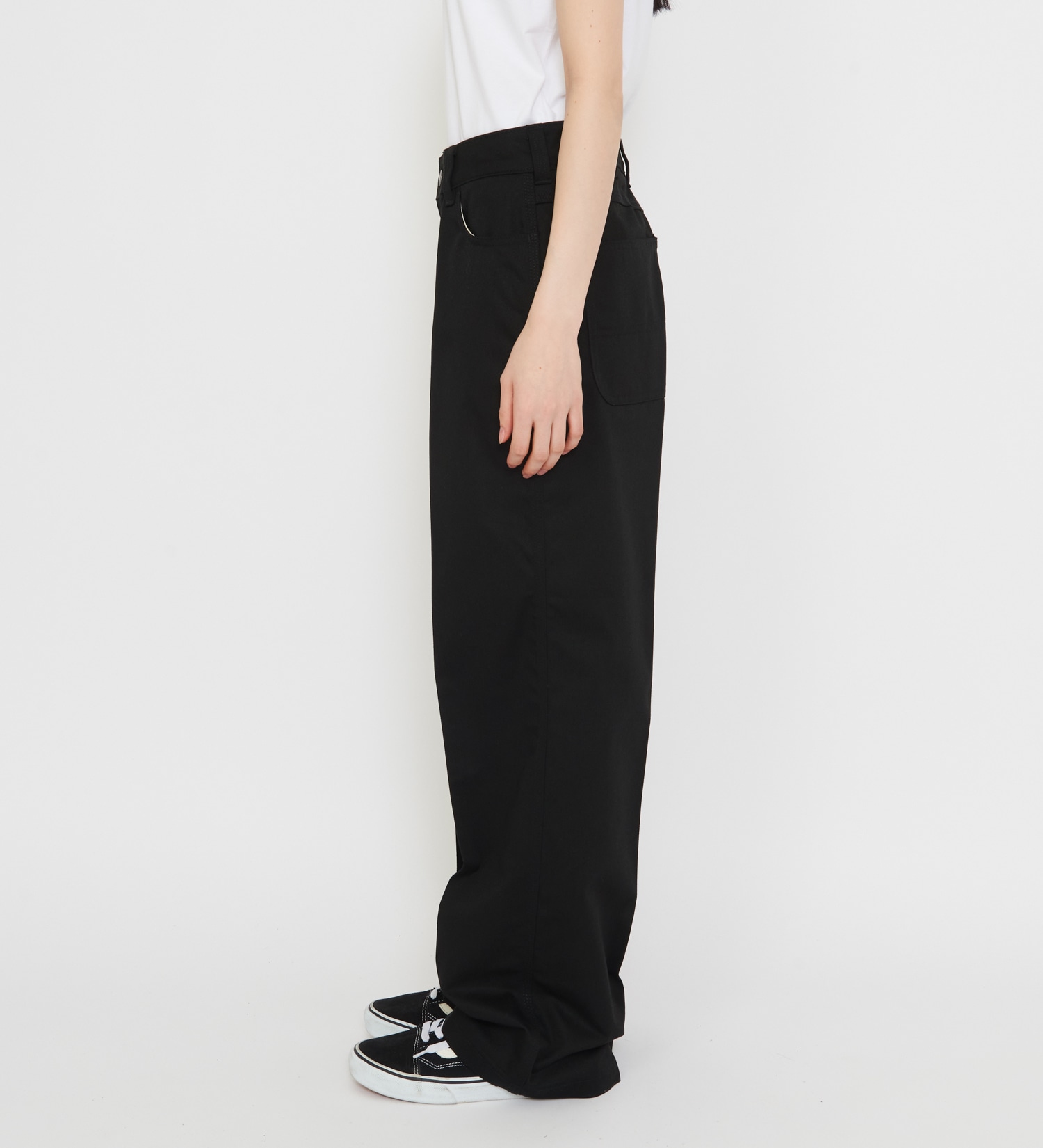 Dickies(ディッキーズ)のユニオン ルーズ ストレートパンツ|パンツ/パンツ/レディース|ブラック