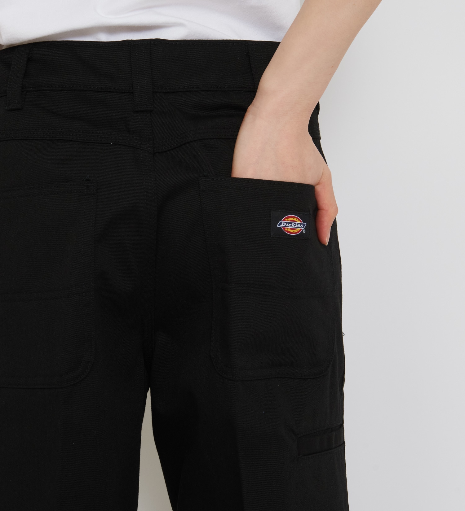Dickies(ディッキーズ)のユニオン ルーズ ストレートパンツ|パンツ/パンツ/レディース|ブラック