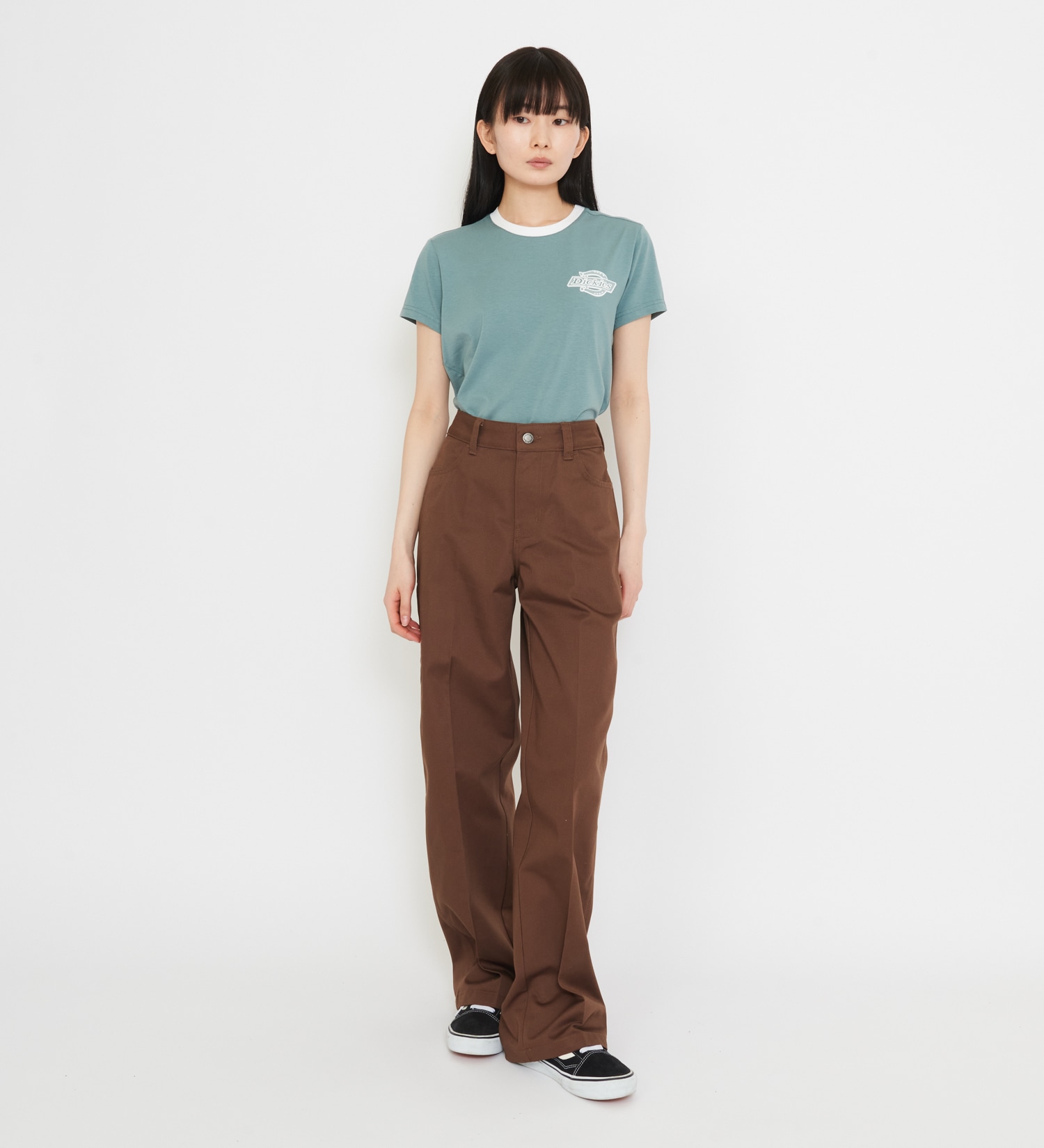 Dickies(ディッキーズ)のユニオン ルーズ ストレートパンツ|パンツ/パンツ/レディース|ブラウン