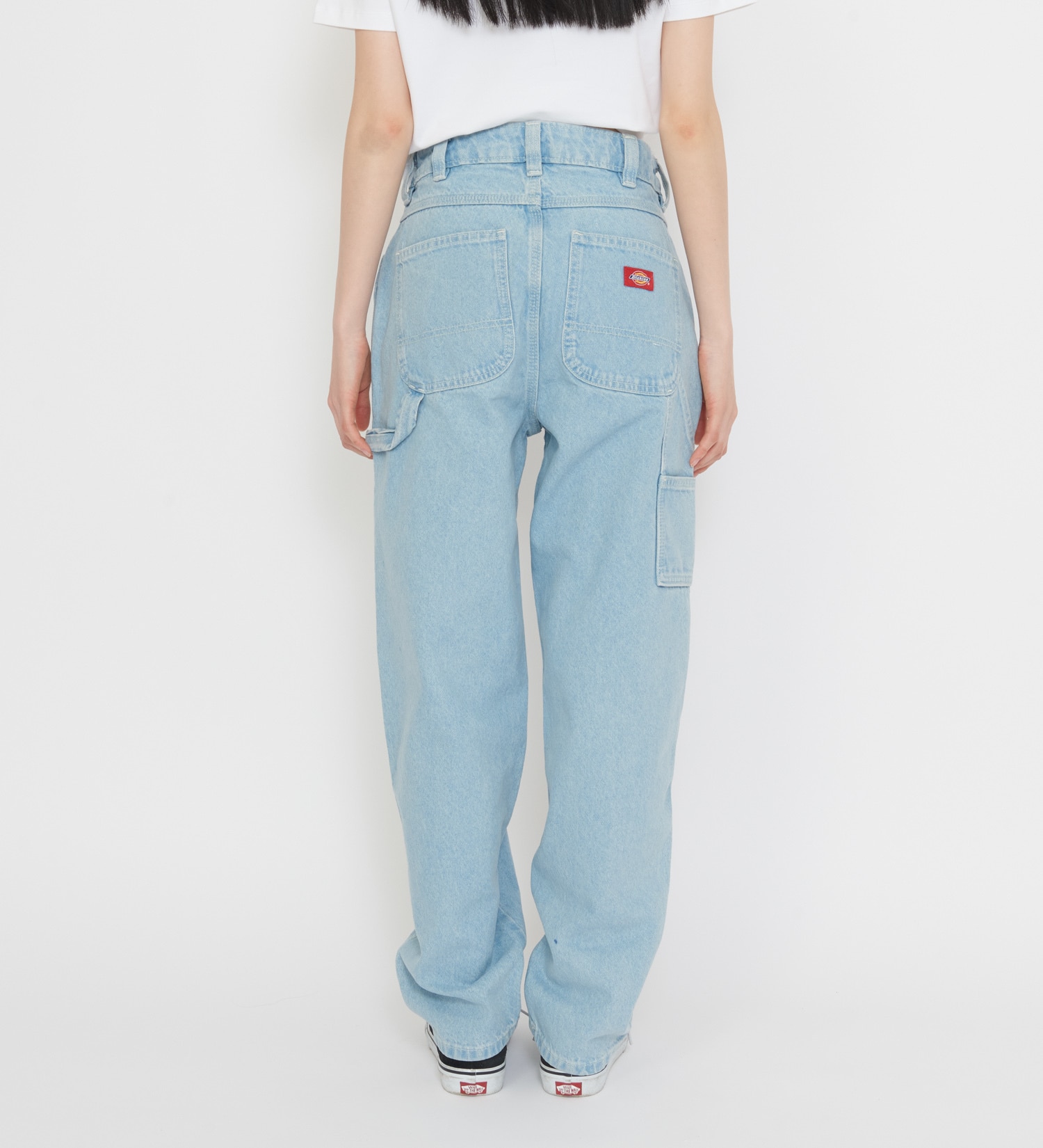 Dickies(ディッキーズ)の1993 ハイウエスト テーパードカーペンターデニムパンツ|パンツ/デニムパンツ/レディース|淡色ブルー